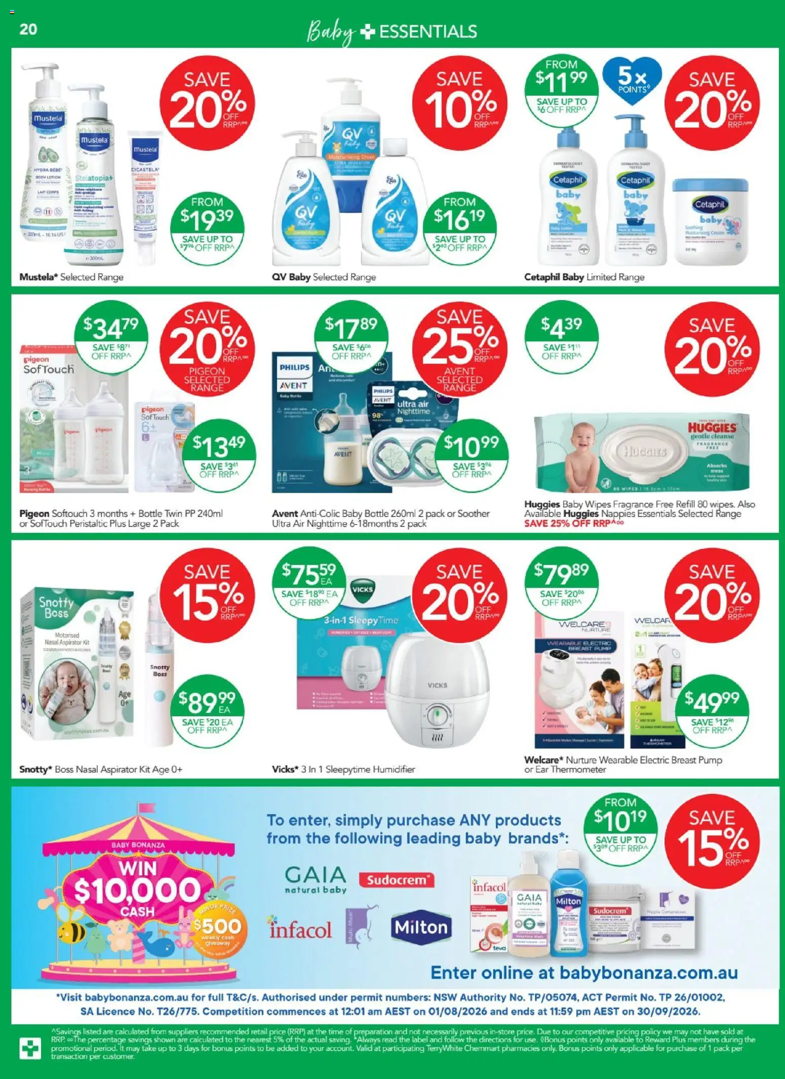 Terry White catalogue - valid from 10/09/2026 | Page: 21 | Products: Fragrance, Lotion, Nappies, Breast pump