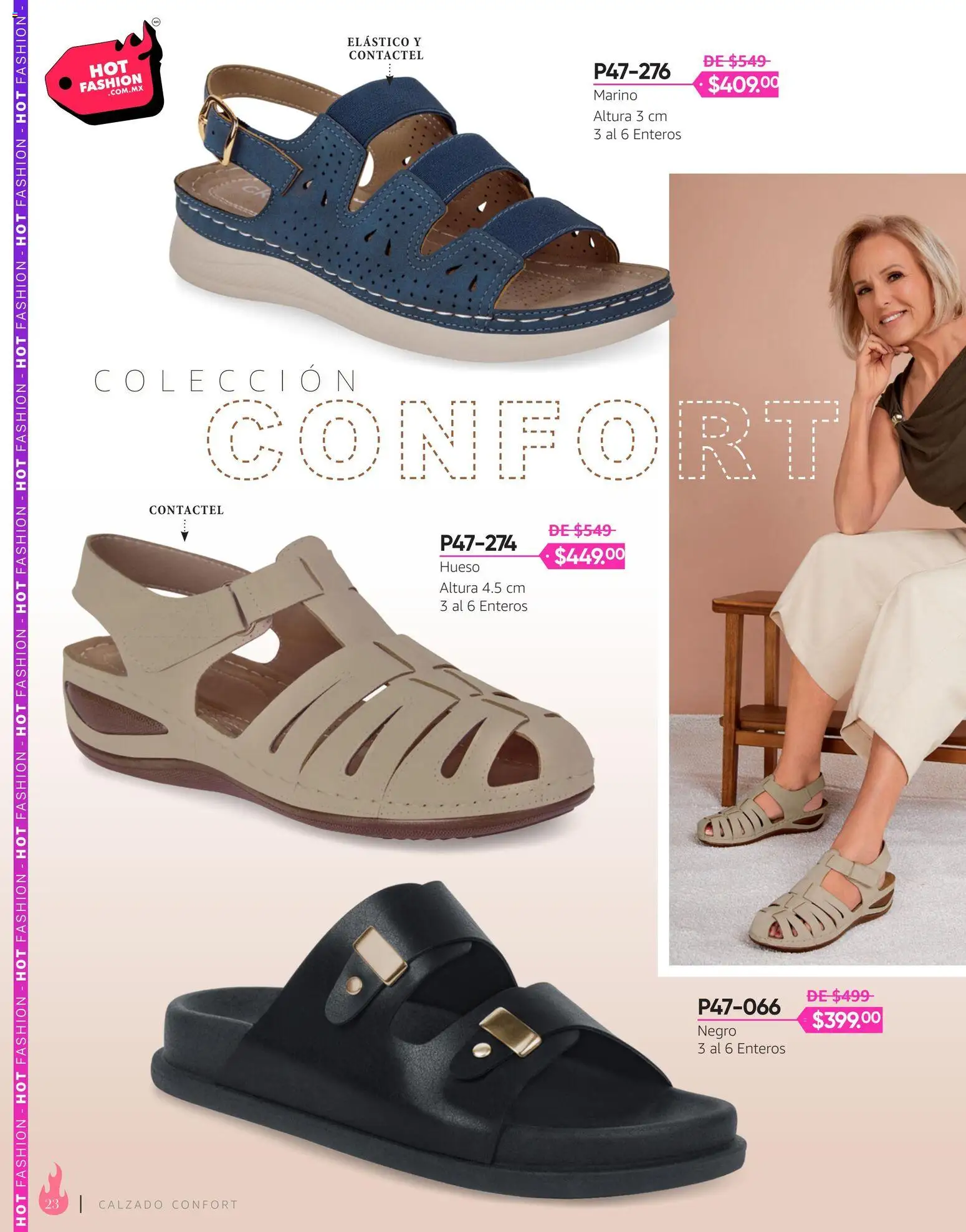 Nuevas ofertas de Cklass válidas en toda la República Mexicana desde el 03/08/2026. ¡Encuentra las mejores ofertas en Cklass catálogo Hot Fashion Calzado! | Página: 24