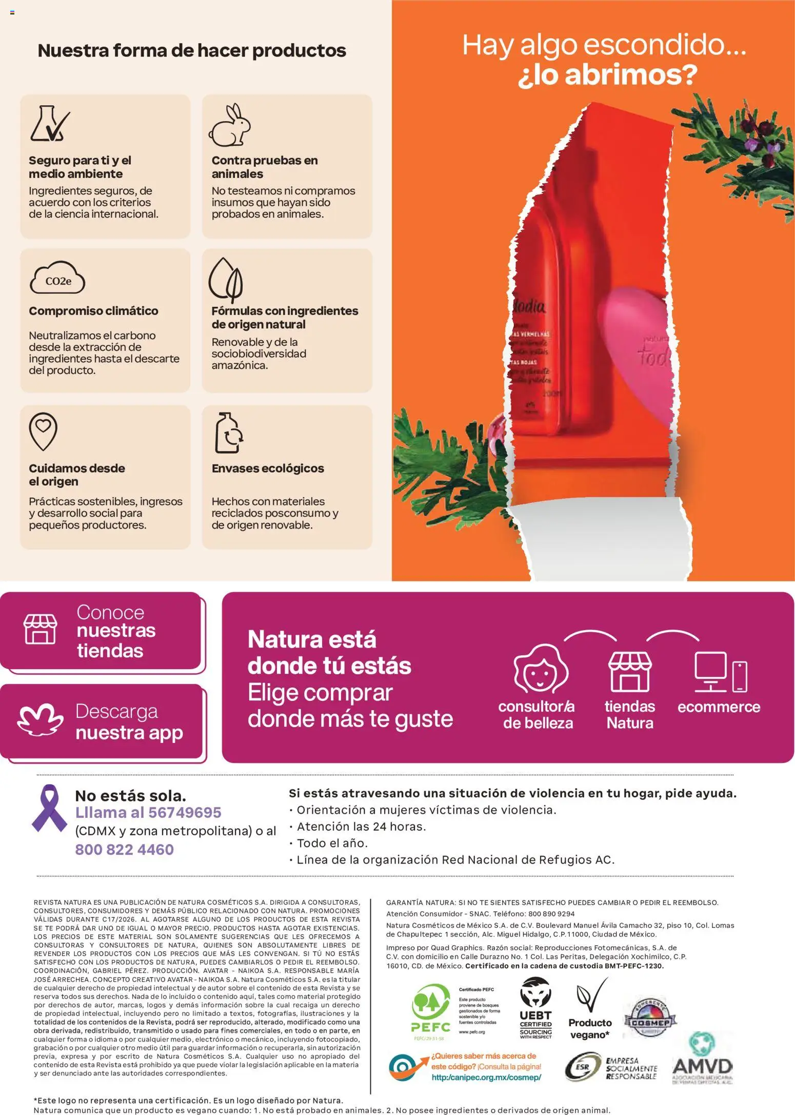 Nuevas ofertas de Natura válidas en toda la República Mexicana desde el 07/11/2026. ¡Encuentra las mejores ofertas en Natura campaña 17 2026! | Página: 202
