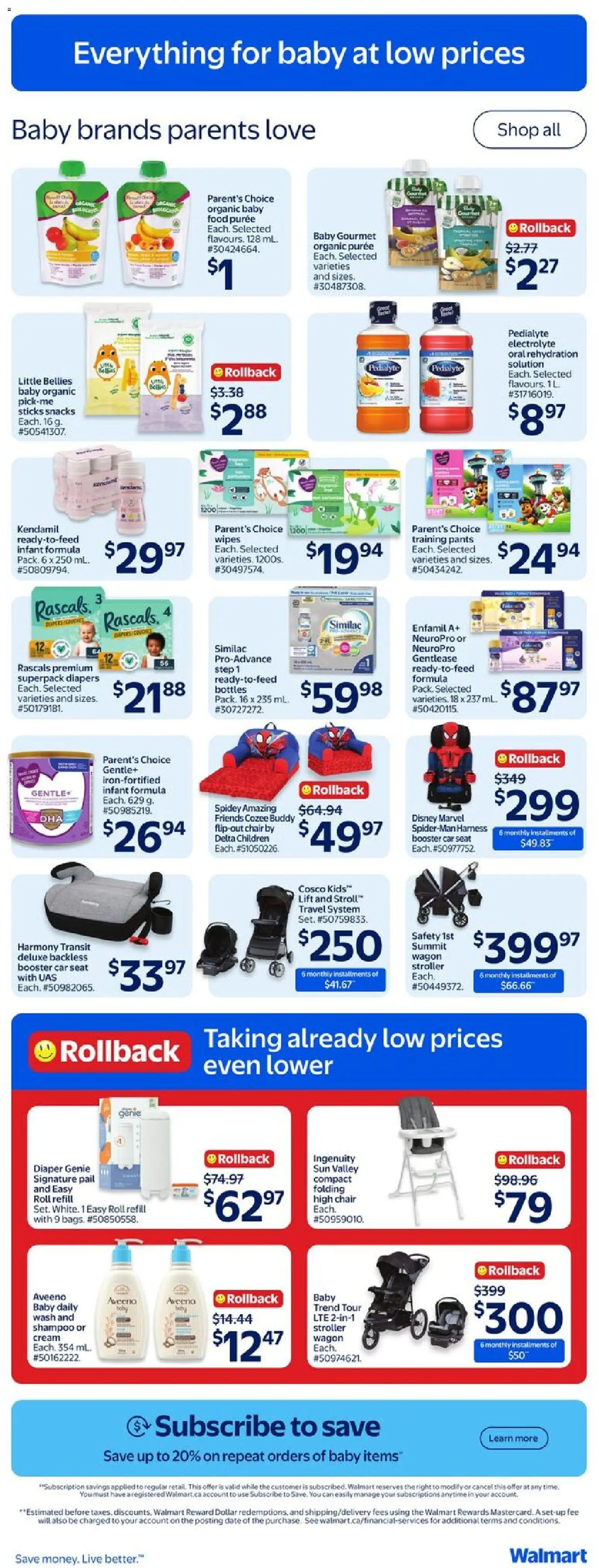 Walmart flyer valid from Aug 6, 2026 | Page: 28