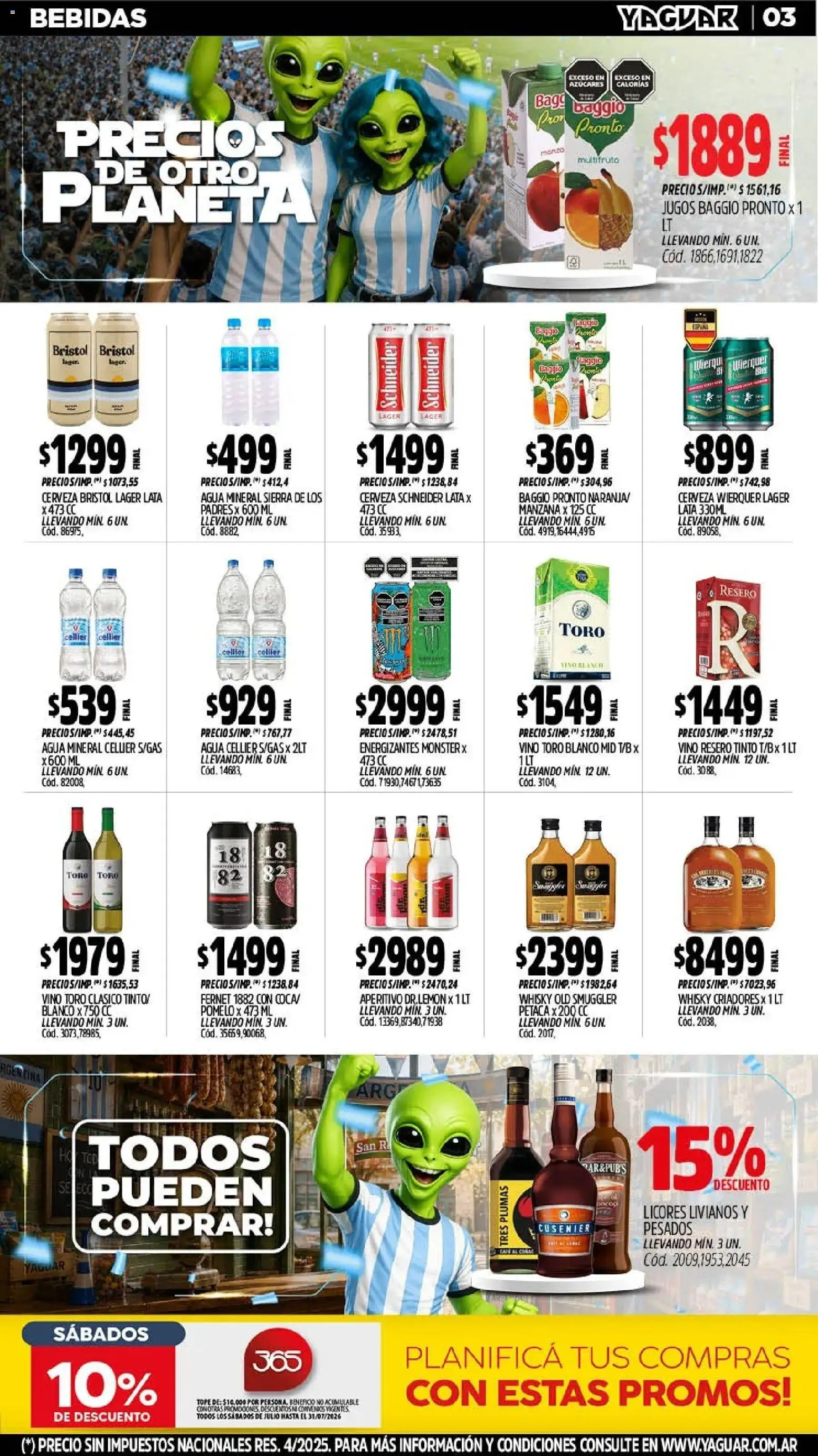 Yaguar - Oferta Semanal Mar del Plata │ válido desde el 13/07/2026 | Página: 4