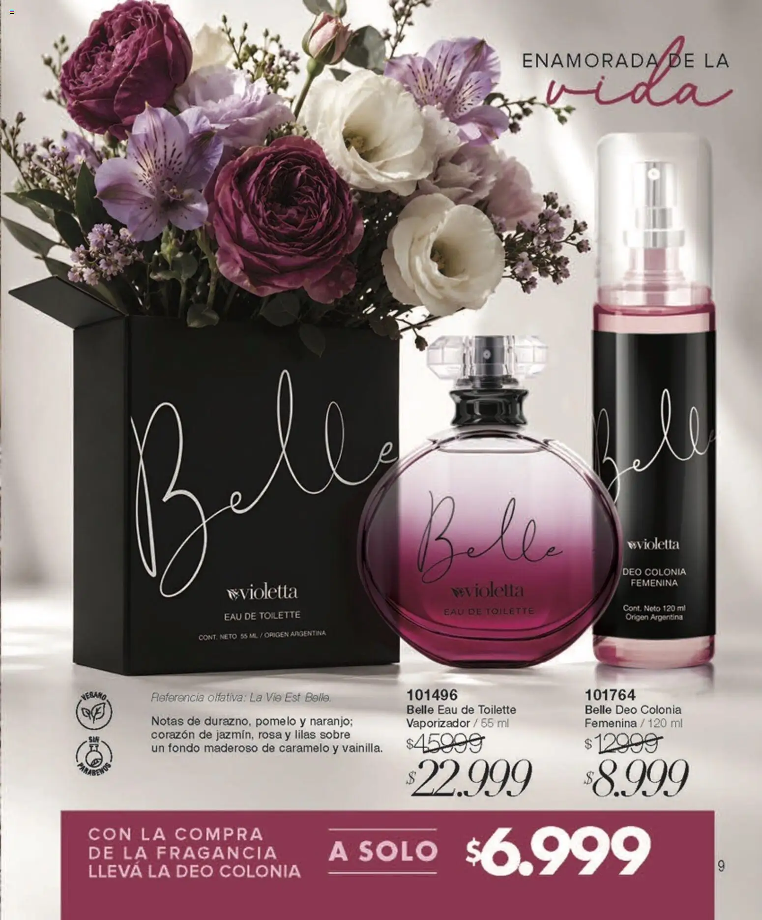 Violetta catálogo │ válido desde el 18/09/2026 | Página: 10 | Productos: Sobre, Fragancia, Eau de toilette, Pomelo