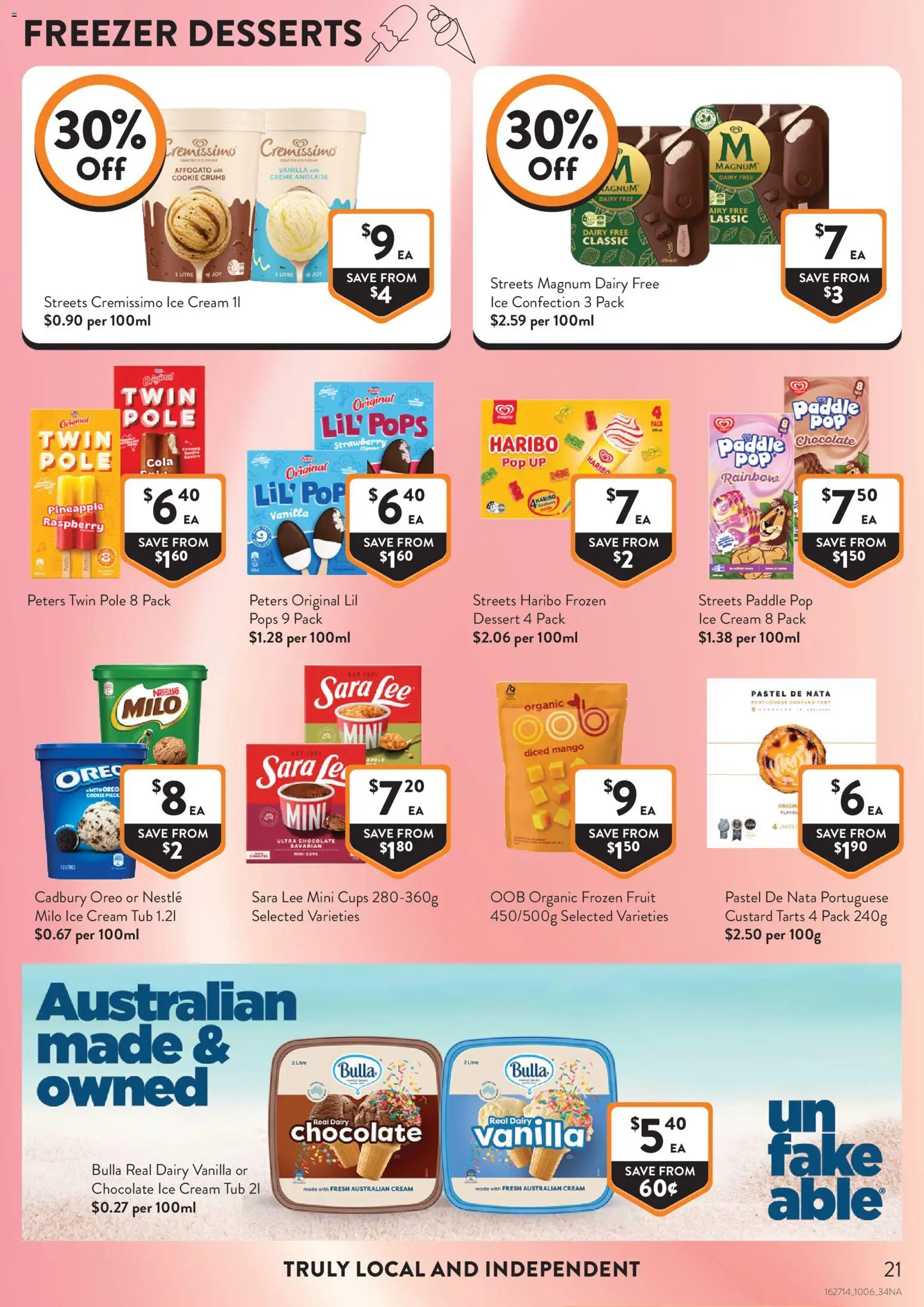 Foodworks catalogue - valid from 03/06/2026 | Page: 21 | Products: Cups, Dairy, Chocolate, Ice cream