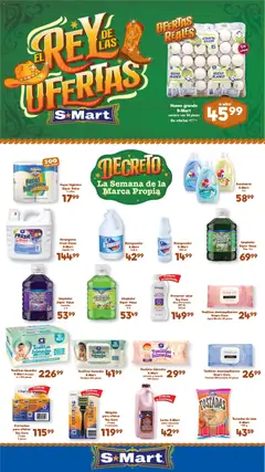 Vista previa de S-Mart folleto Ofertas de feria Chihuahua, nuevo folleto de la tienda, válido en México a partir del 26/06/2026
