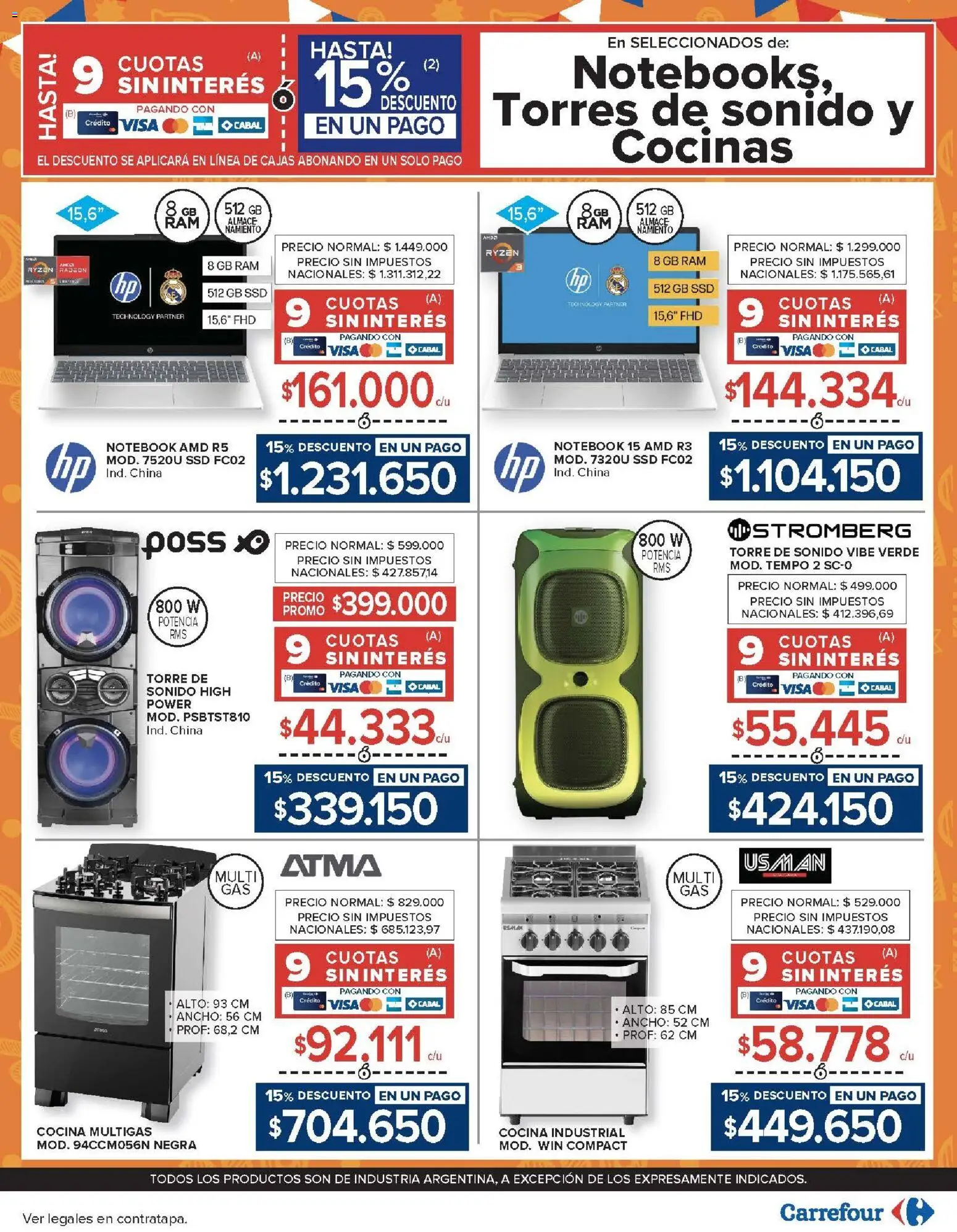 Carrefour ofertas │ válido desde el 23/06/2026 | Página: 29 | Productos: Cocina, Notebook