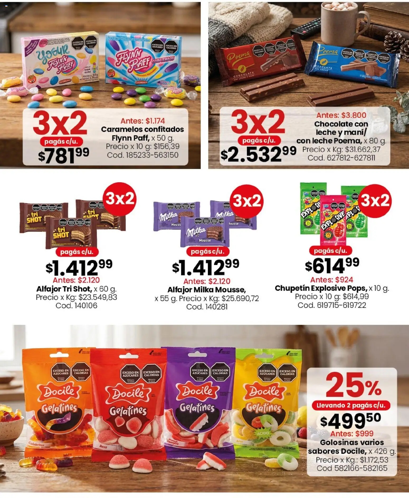 Coto - Almacén y bebidas │ válido desde el 31/08/2026 | Página: 6 | Productos: Leche, Yogur, Alfajor, Golosinas