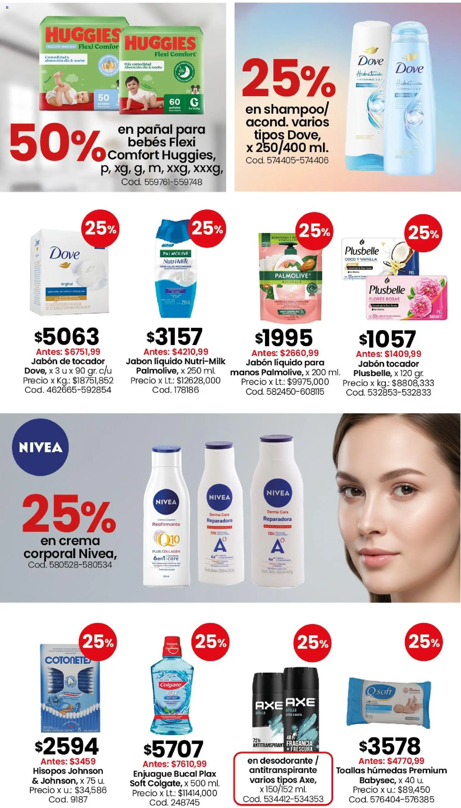 Coto - Perfumería y limpieza │ válido desde el 08.06.2026 | Página: 4 | Productos: Jabón líquido, Shampoo, Desodorante, Crema