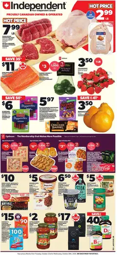 Preview of Independent Grocer weekly flyer / circulaire from shop Independent Grocer valid from Oct 22, 2026