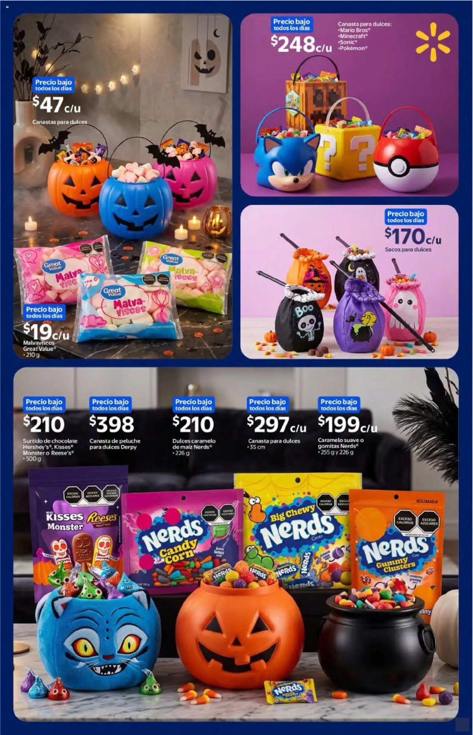 Nuevas ofertas de Walmart válidas en toda la República Mexicana desde el 01/10/2026. ¡Encuentra las mejores ofertas en Walmart folleto Halloween! | Página: 21