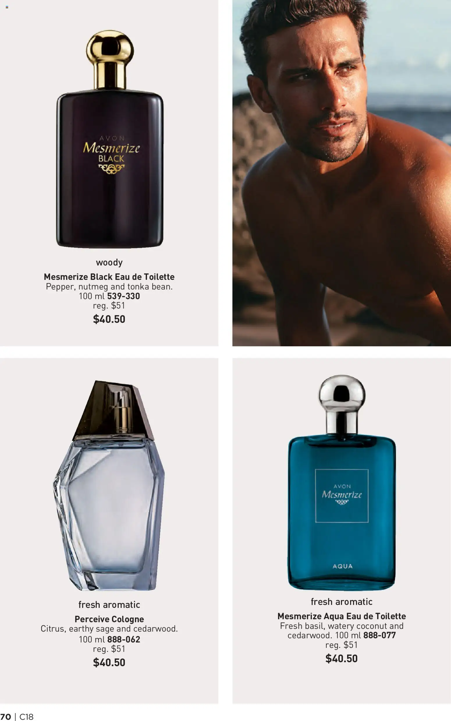 Avon flyer valid from Aug 27, 2026 | Page: 70 | Products: Coconut, Eau de toilette, Toilette