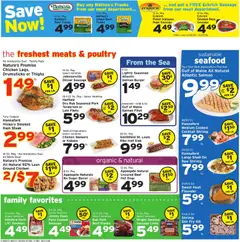 Preview of Hannaford weekly ads valid from 14.06.2026 | Page: 2 | Products: Ham, Beef, Sugar, Sausage