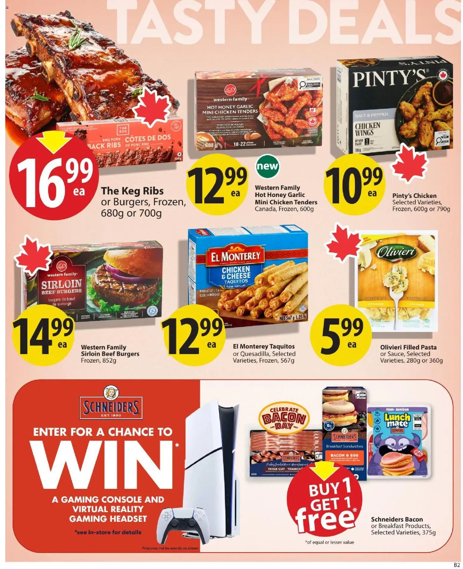 Save on foods flyer valid from Sep 3, 2026 | Page: 5 | Products: Tortillas, Honey, Salt, Chicken