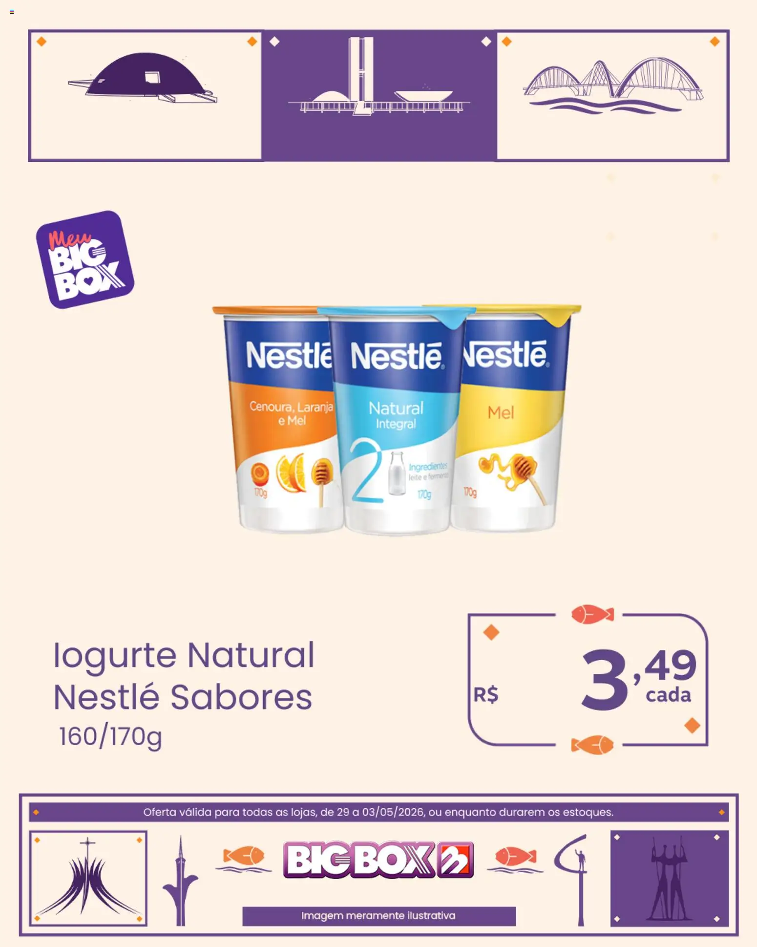 Big Box Folheto - válido de 29.04.2026 | Página: 6 | Produtos: Leite, Mel