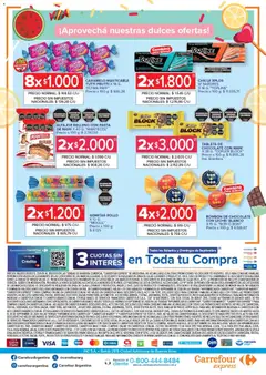 Vista previa Carrefour - Carrefour Express Ofertas válido desde el 23/09/2026 | Página: 6 | Productos: Tableta, Sobre, Dulces, Chicle