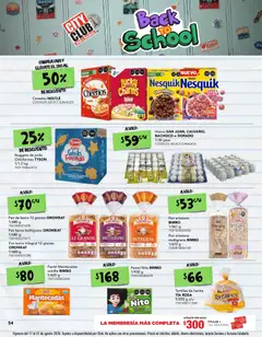 Vista previa de City Club catálogo, nuevo folleto de la tienda, válido en México a partir del 03/08/2026 | Página: 54 | Productos: Pollo, Harina, Pan, Pastel