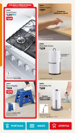 Vista previa de Betterware campaña 7 2026, nuevo folleto de la tienda, válido en México a partir del 29/06/2026 | Página: 52 | Productos: Banco, Tapete, Porta rollo