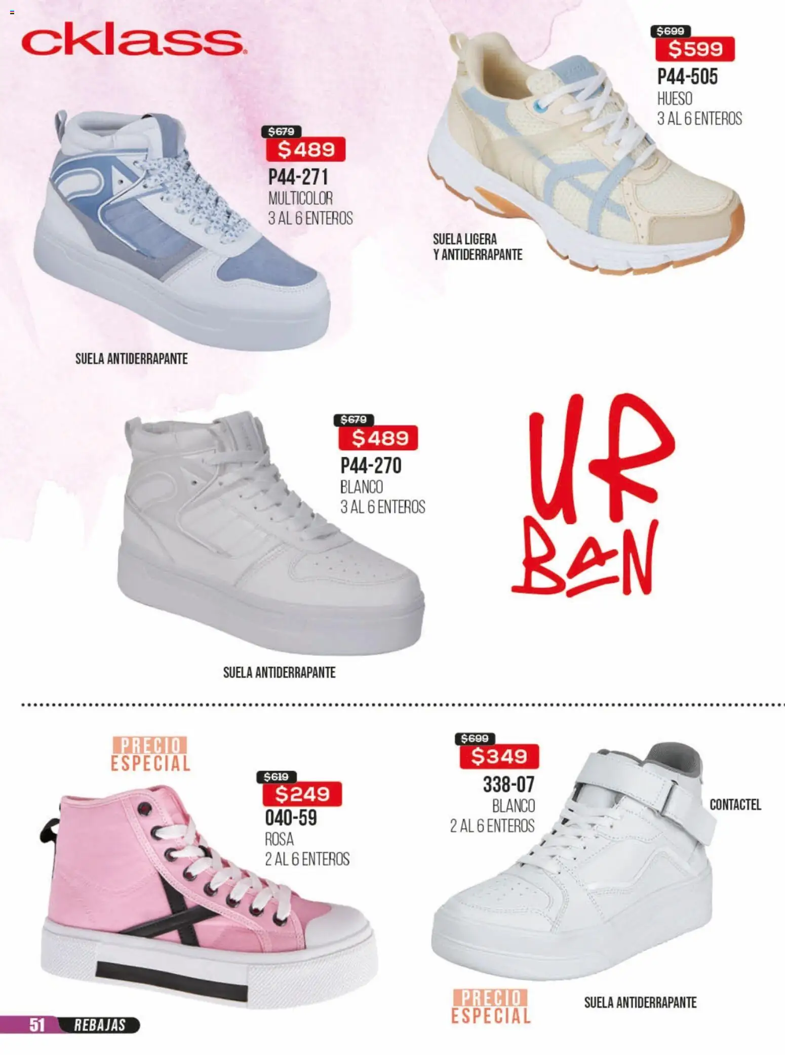 Nuevas ofertas de Cklass válidas en toda la República Mexicana desde el 23/06/2026. ¡Encuentra las mejores ofertas en Cklass catálogo Rebajas sobre rebajas ropa! | Página: 255