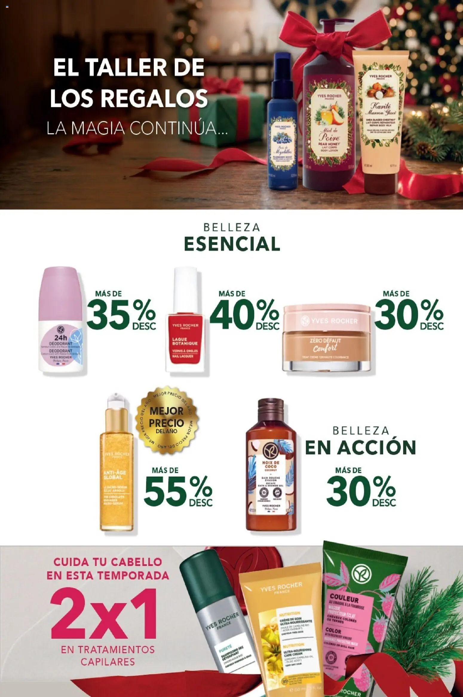 Nuevas ofertas de Yves Rocher válidas en toda la República Mexicana desde el 18/11/2026. ¡Encuentra las mejores ofertas en Yves Rocher campaña 16 2026! | Página: 3