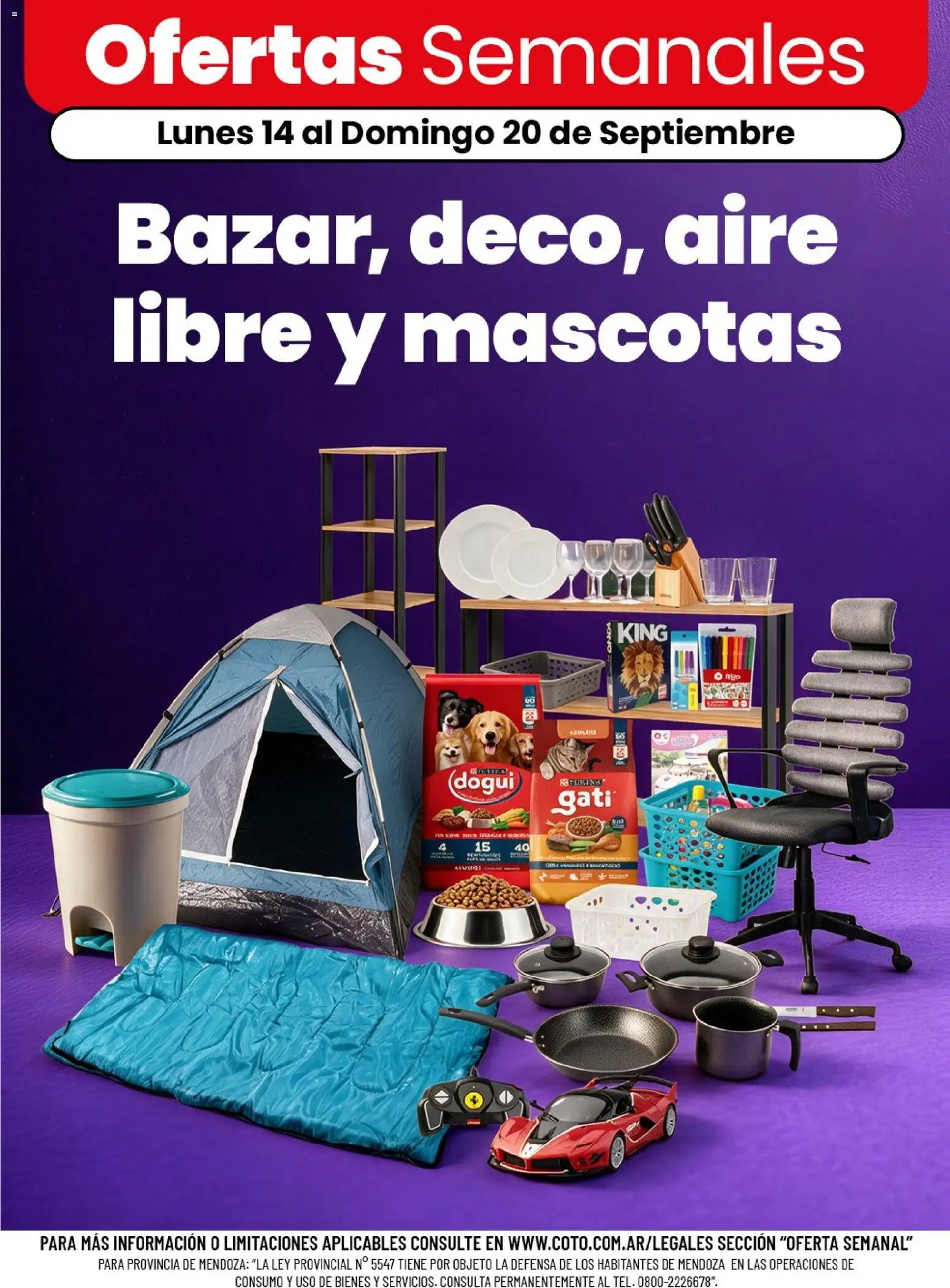 Coto - Bazar, deco, aire libre y mascotas │ válido desde el 14/09/2026 | Página: 1