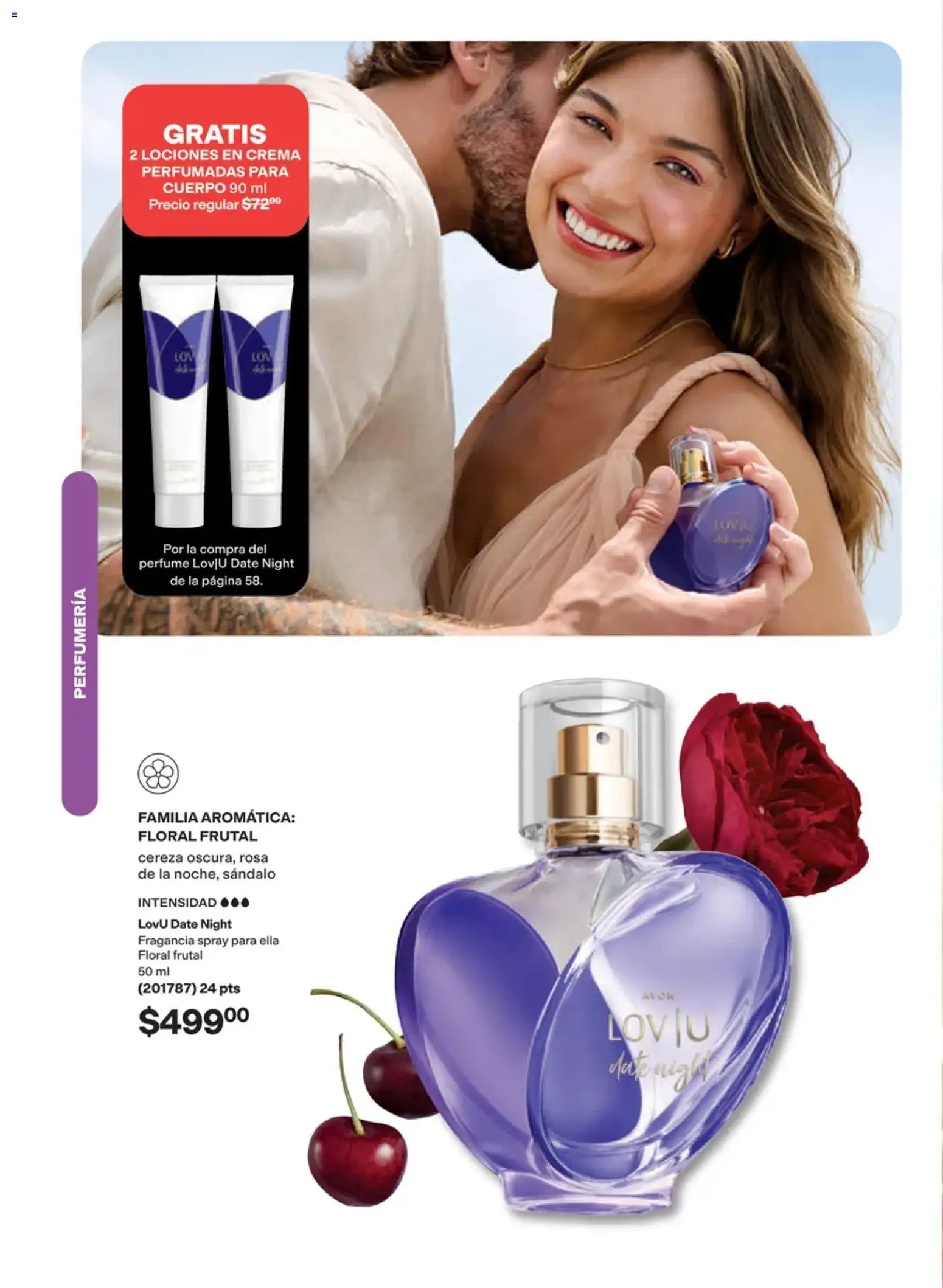 Nuevas ofertas de AVON válidas en toda la República Mexicana desde el 02/10/2026. ¡Encuentra las mejores ofertas en AVON campaña 15 2026! | Página: 58 | Productos: Crema, Perfume, Fragancia