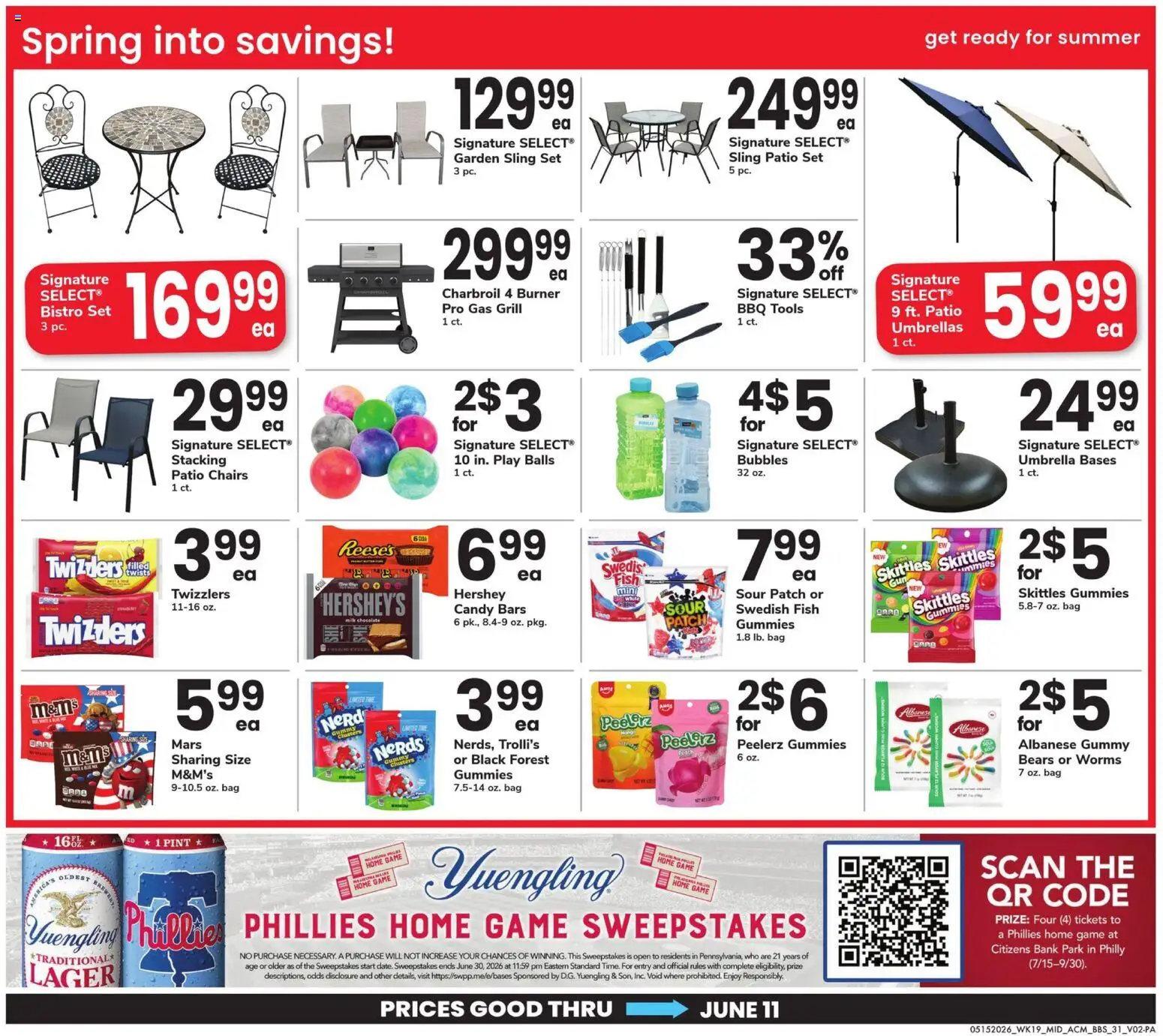 Acme Big Book of Savings - valid from 15.05.2026 | Page: 31 | Products: Fish, Umbrella, Game, Grill