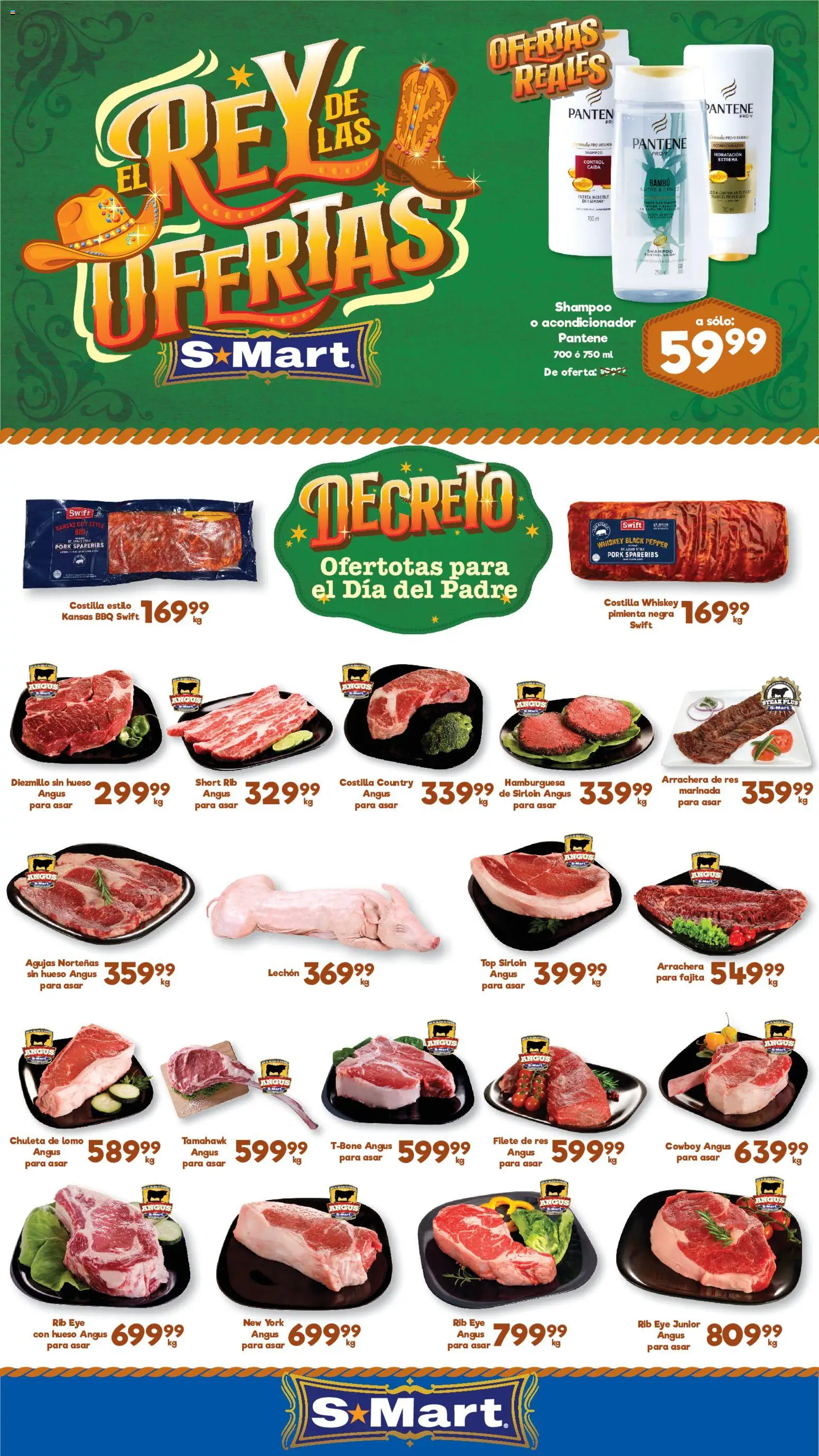 Nuevas ofertas de S-Mart válidas en toda la República Mexicana desde el 19.06.2026. ¡Encuentra las mejores ofertas en S-Mart folleto Ofertas de feria Chihuahua! | Página: 3