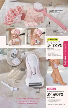Vista previa de folleto Azzorti catálogo - Campaña 7 de la Azzorti válido desde 14.04.2026 | Página: 197 | Productos: Ducha, Maquina de afeitar