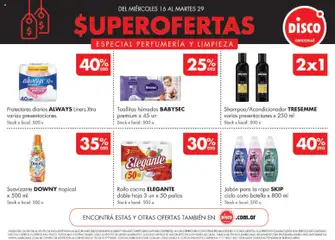 Vista previa Disco - Especial Perfumería y Limpieza válido desde el 16/09/2026