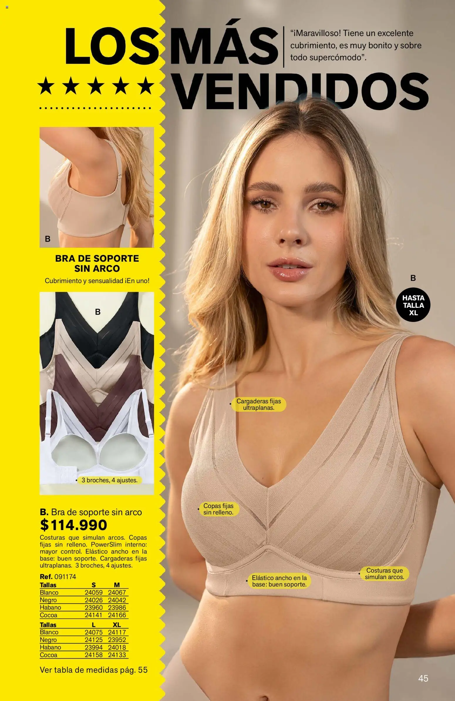 Leonisa revista - valida desde el 24/08/2026 | Página: 45 | Productos: Sobre