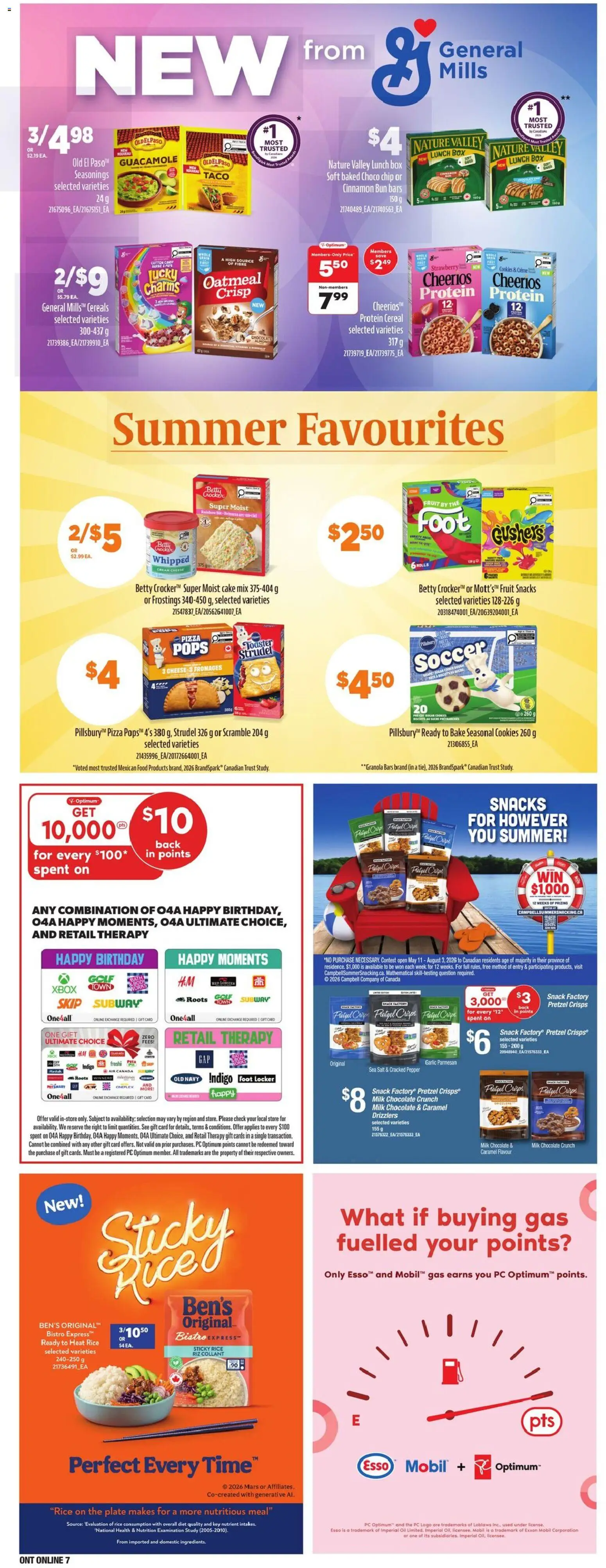 Zehrs flyer valid from 18.06.2026 | Page: 20 | Products: Cereals, Cheese, Chocolate, Pizza