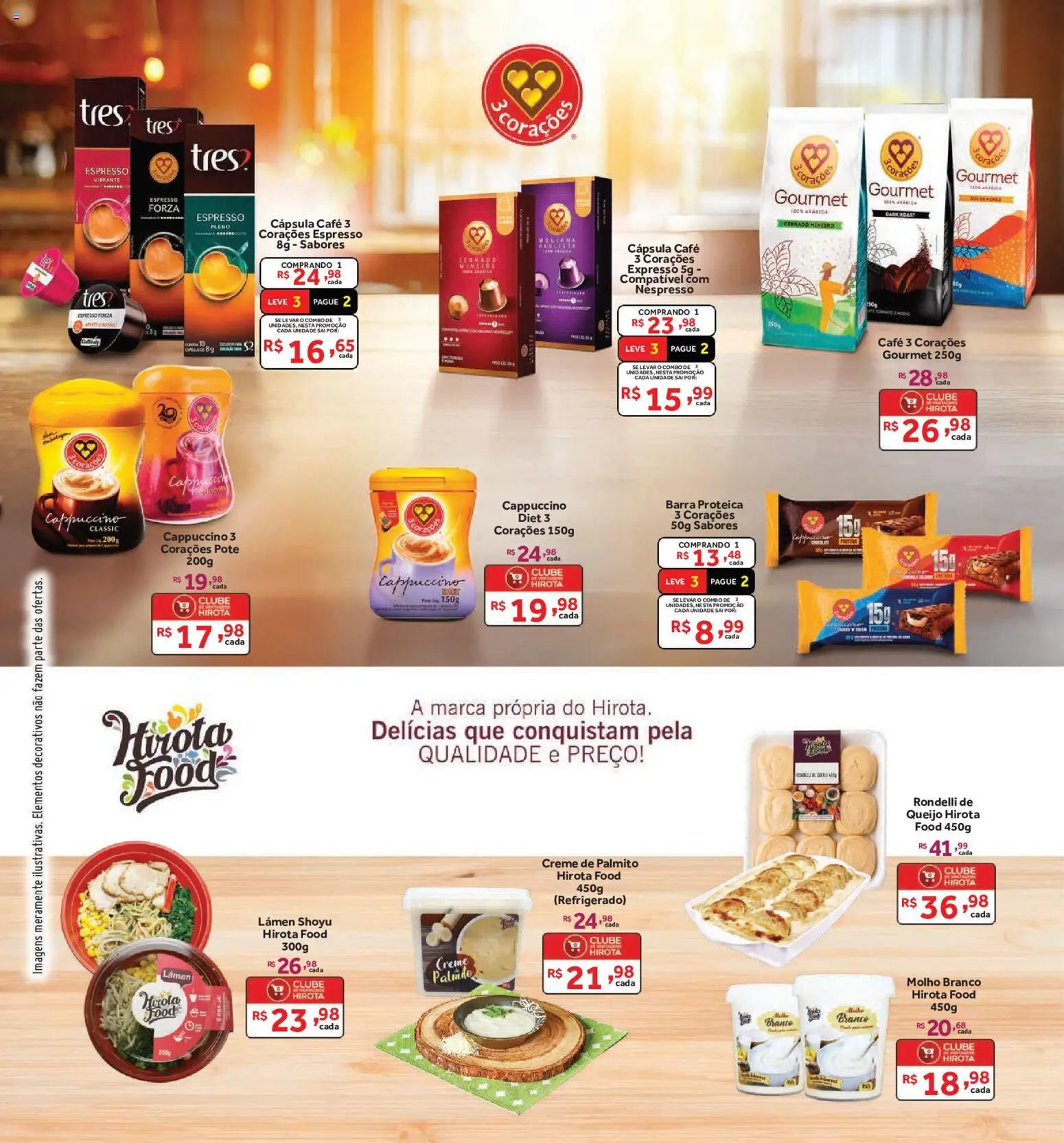 Hirota Food Folheto - válido de 20.05.2026 | Página: 26 | Produtos: Palmito, Queijo, Café, Creme