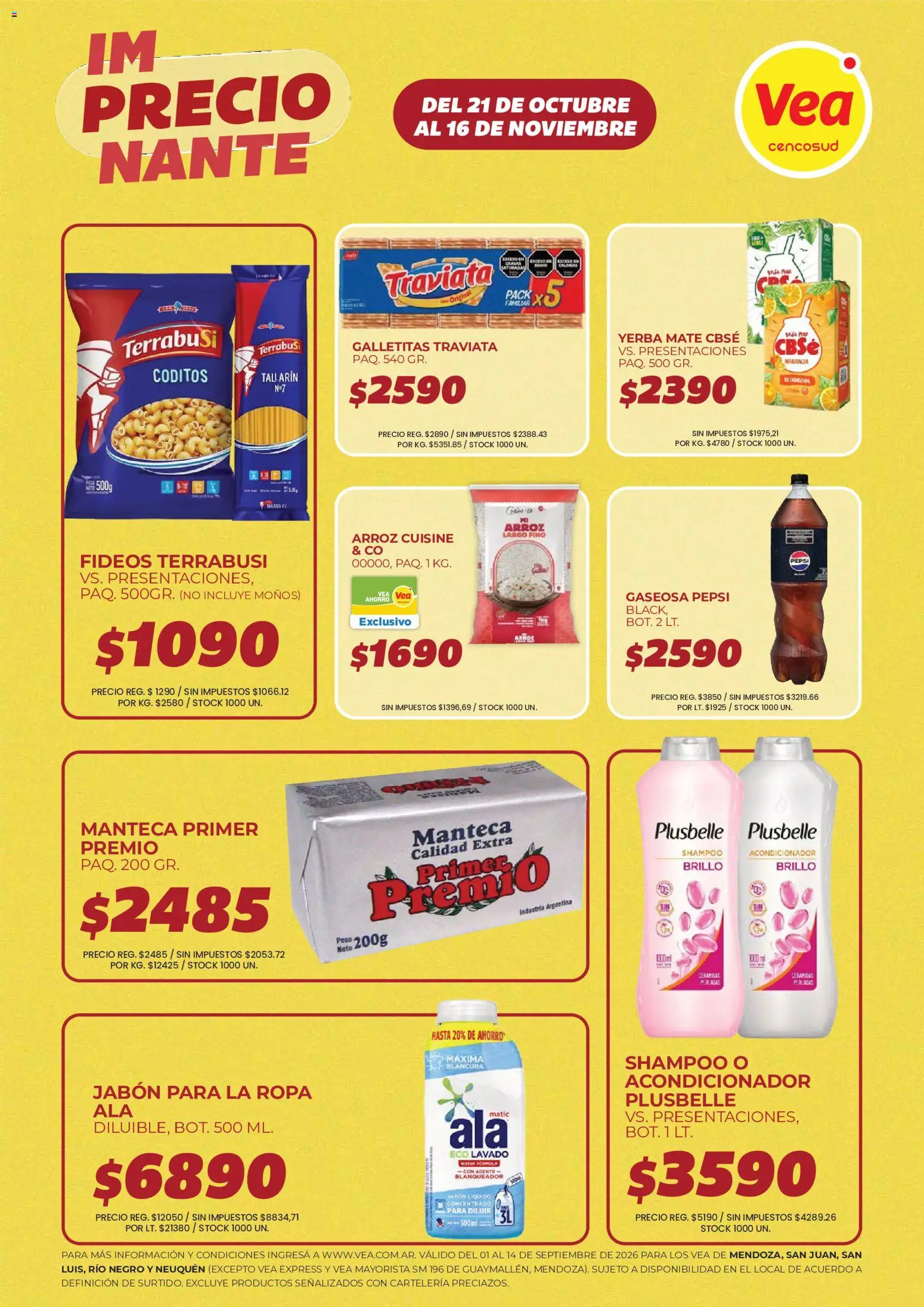Vea - ImPRECIOnante Cuyo │ válido desde el 21/10/2026 | Página: 1