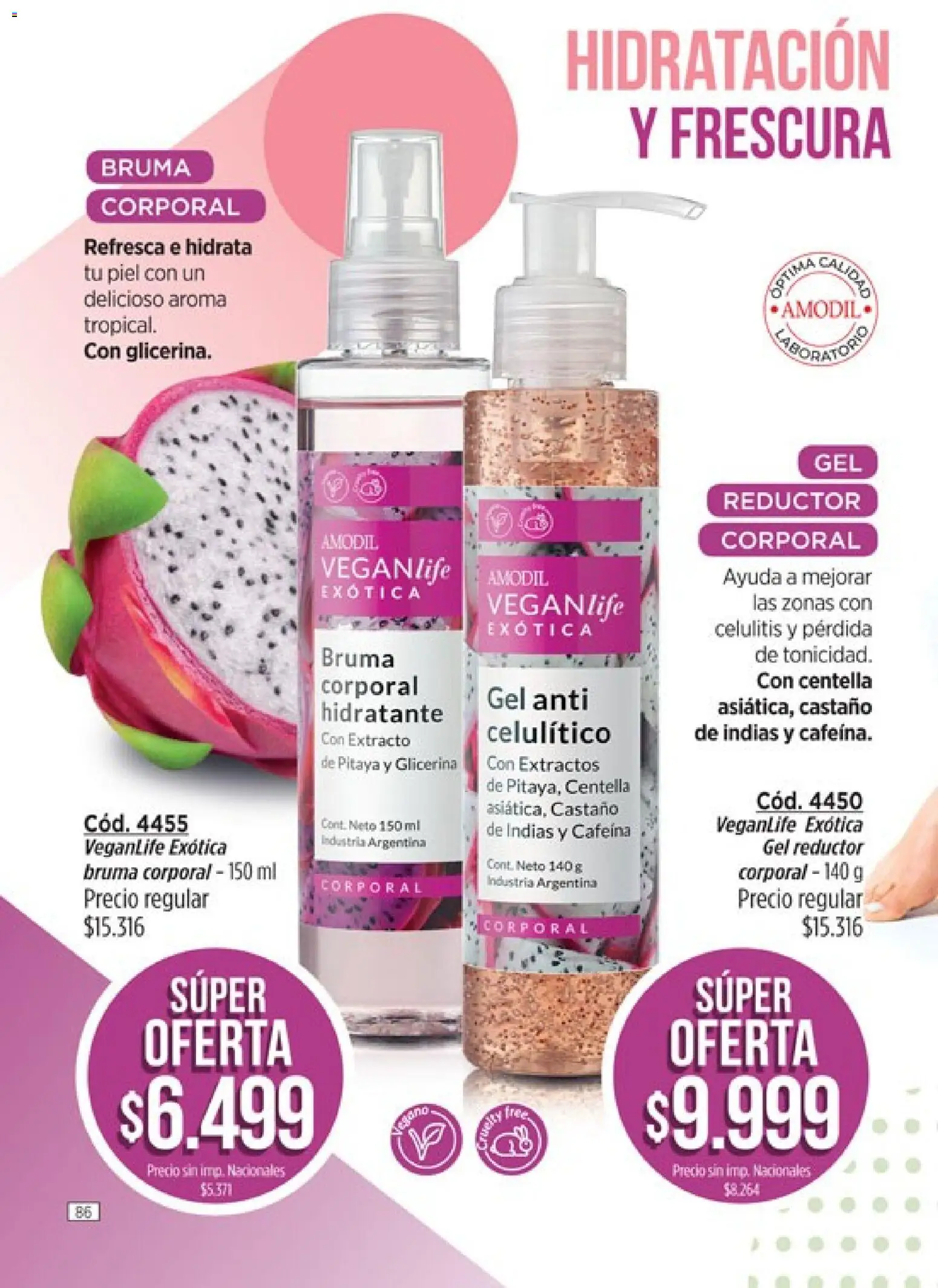Catálogo Amodil Campaña 16 │ válido desde el 19/09/2026 | Página: 86 | Productos: Bruma