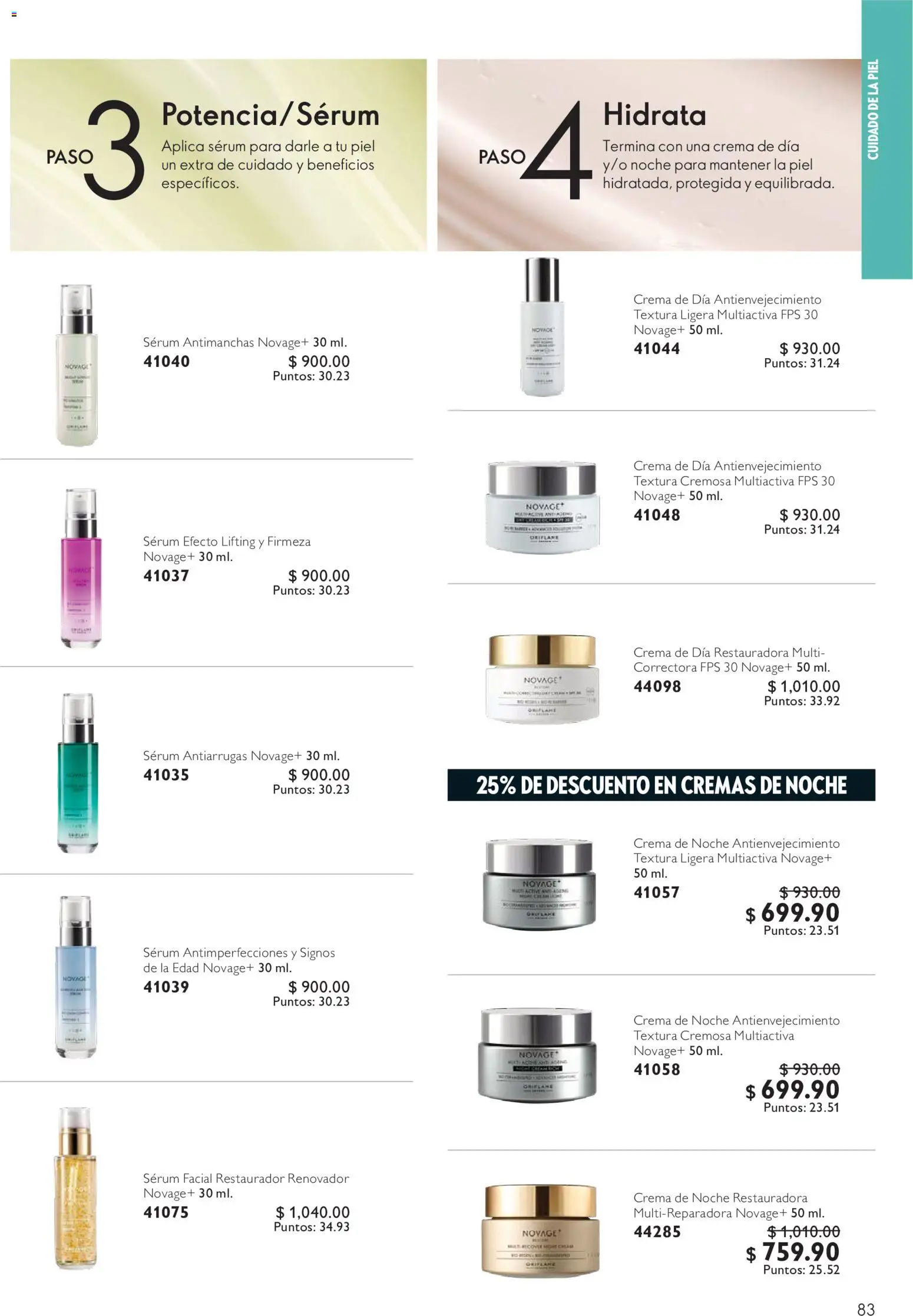 Nuevas ofertas de Oriflame válidas en toda la República Mexicana desde el 22/08/2026. ¡Encuentra las mejores ofertas en Oriflame campaña 12 2026! | Página: 83 | Productos: Crema