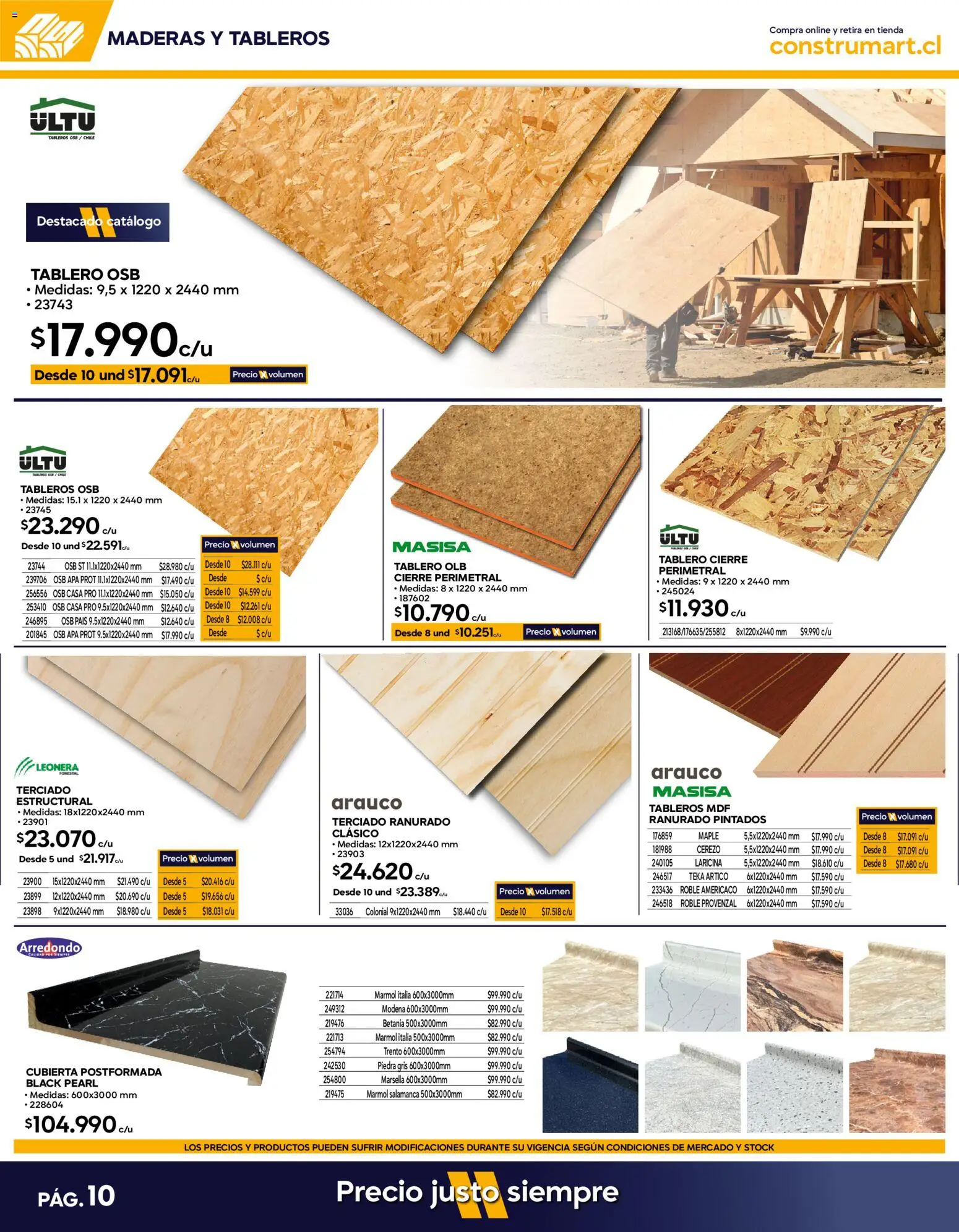 Construmart Ofertas │ válido desde el 31.07.2026 | Página: 10 | Productos: Provenzal, Cubierta