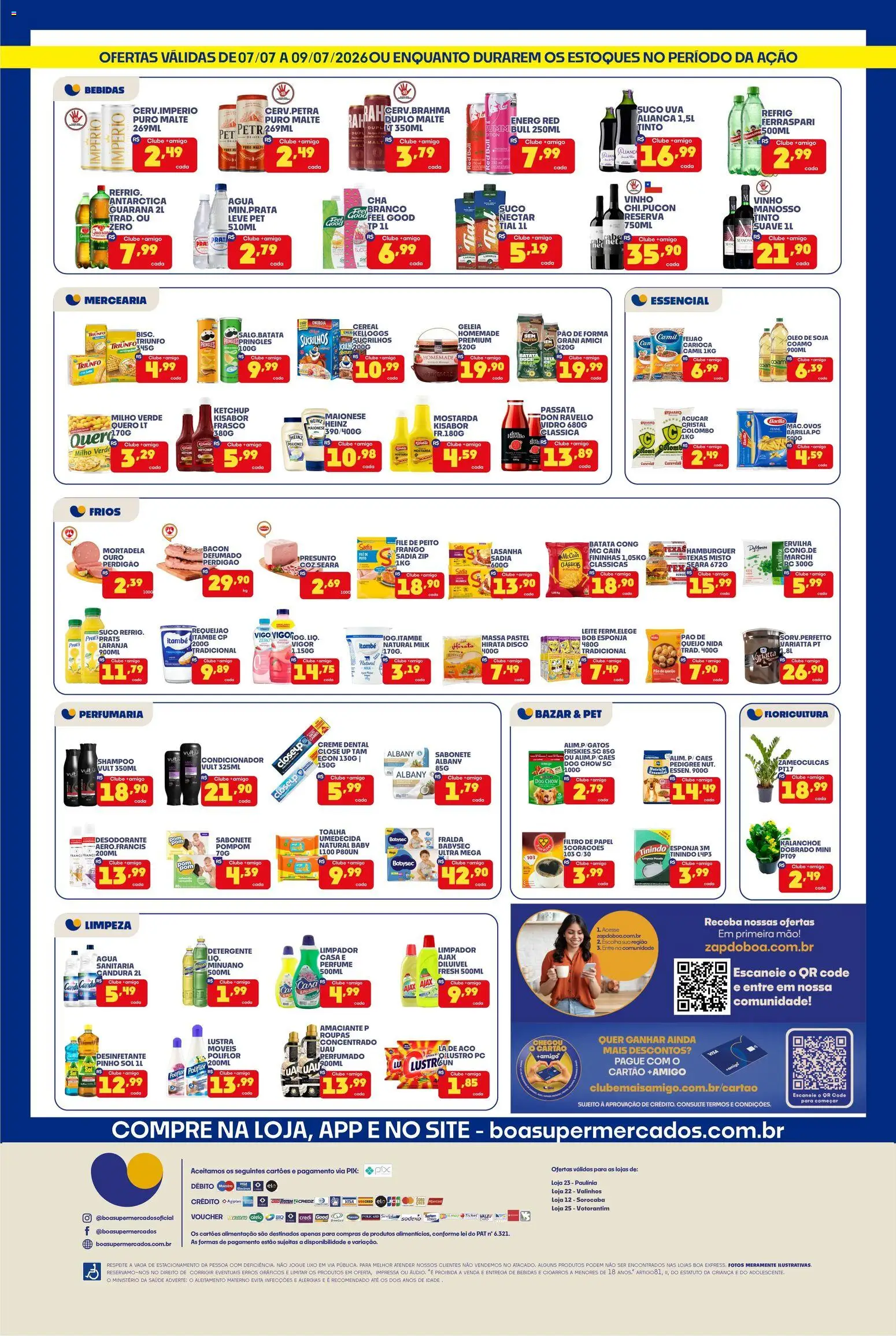Boa Supermercados Folheto - válido de 07/07/2026 | Página: 2 | Produtos: Filtro de papel, Perfume, Aliança, Queijo