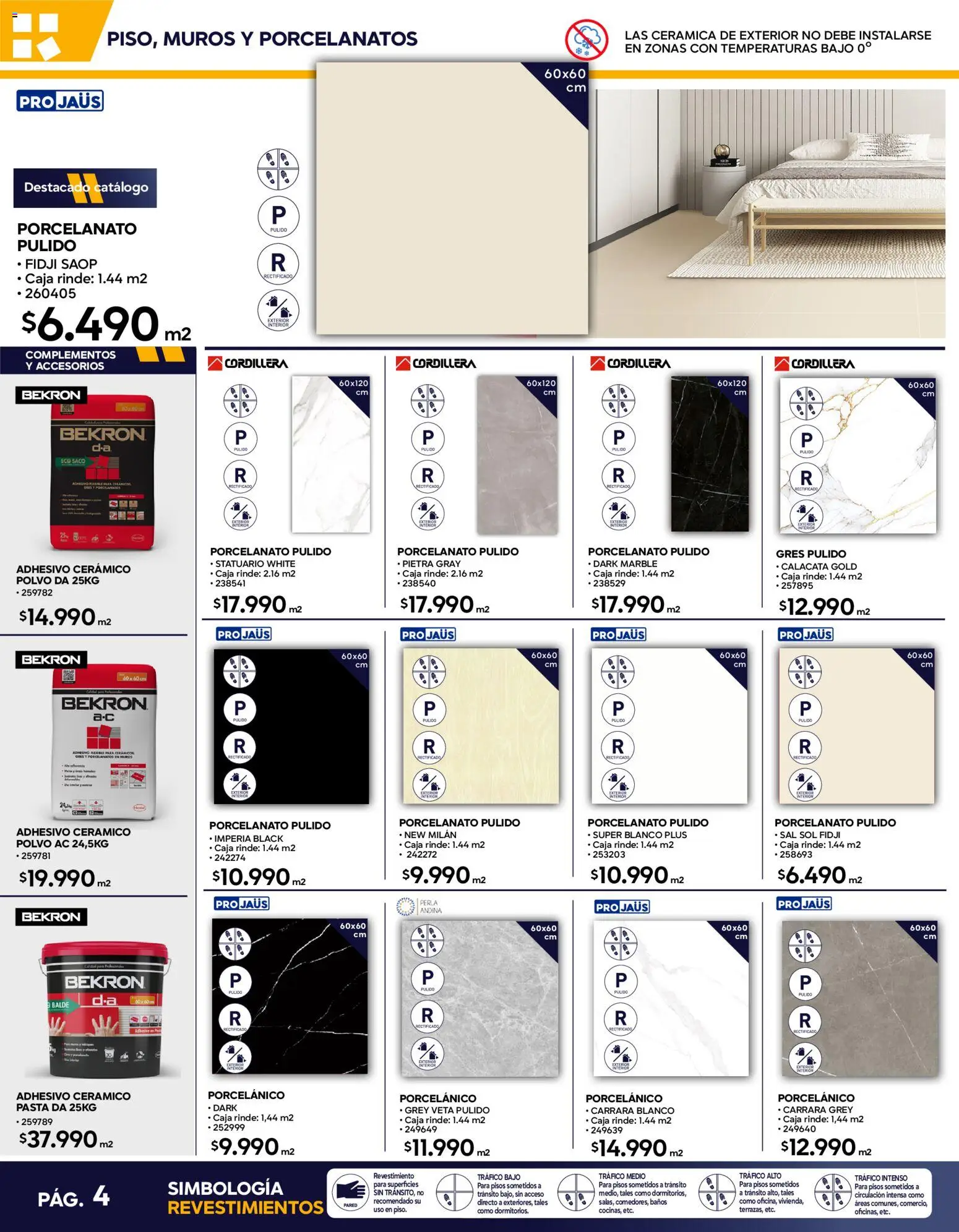Construmart Ofertas │ válido desde el 31.07.2026 | Página: 4 | Productos: Caja, Cerámico, Pasta, Bajo