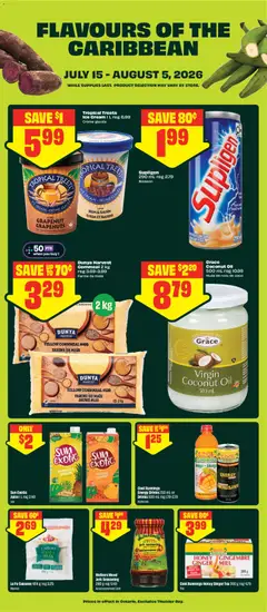 Preview of FreshCo Special Promotion from shop FreshCo valid from Jul 9, 2026 | Page: 2 | Products: Tea, Pineapple, Carrot, Oil