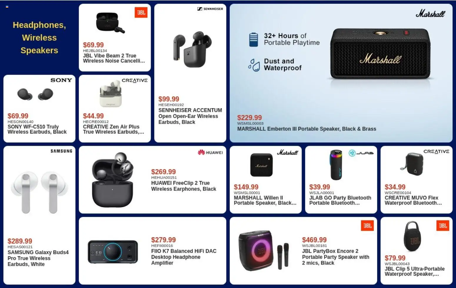 Canada Computers flyer valid from Sep 4, 2026 | Page: 6 | Products: Speaker
