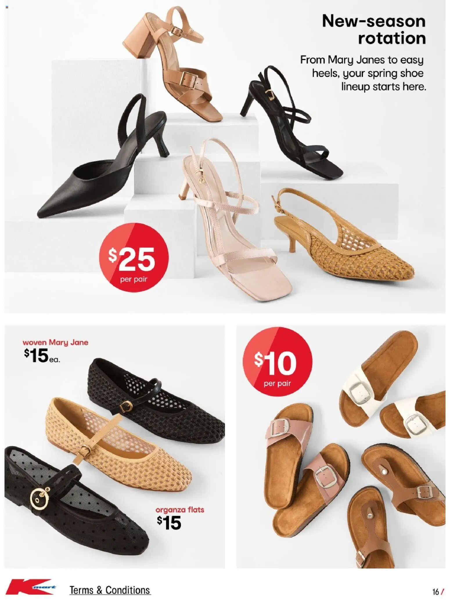 Kmart catalogue - valid from 01/10/2026 | Page: 16 | Products: Flats