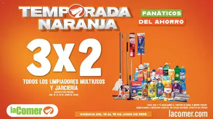 Vista previa de La Comer folleto, nuevo folleto de la tienda, válido en México a partir del 10.06.2026