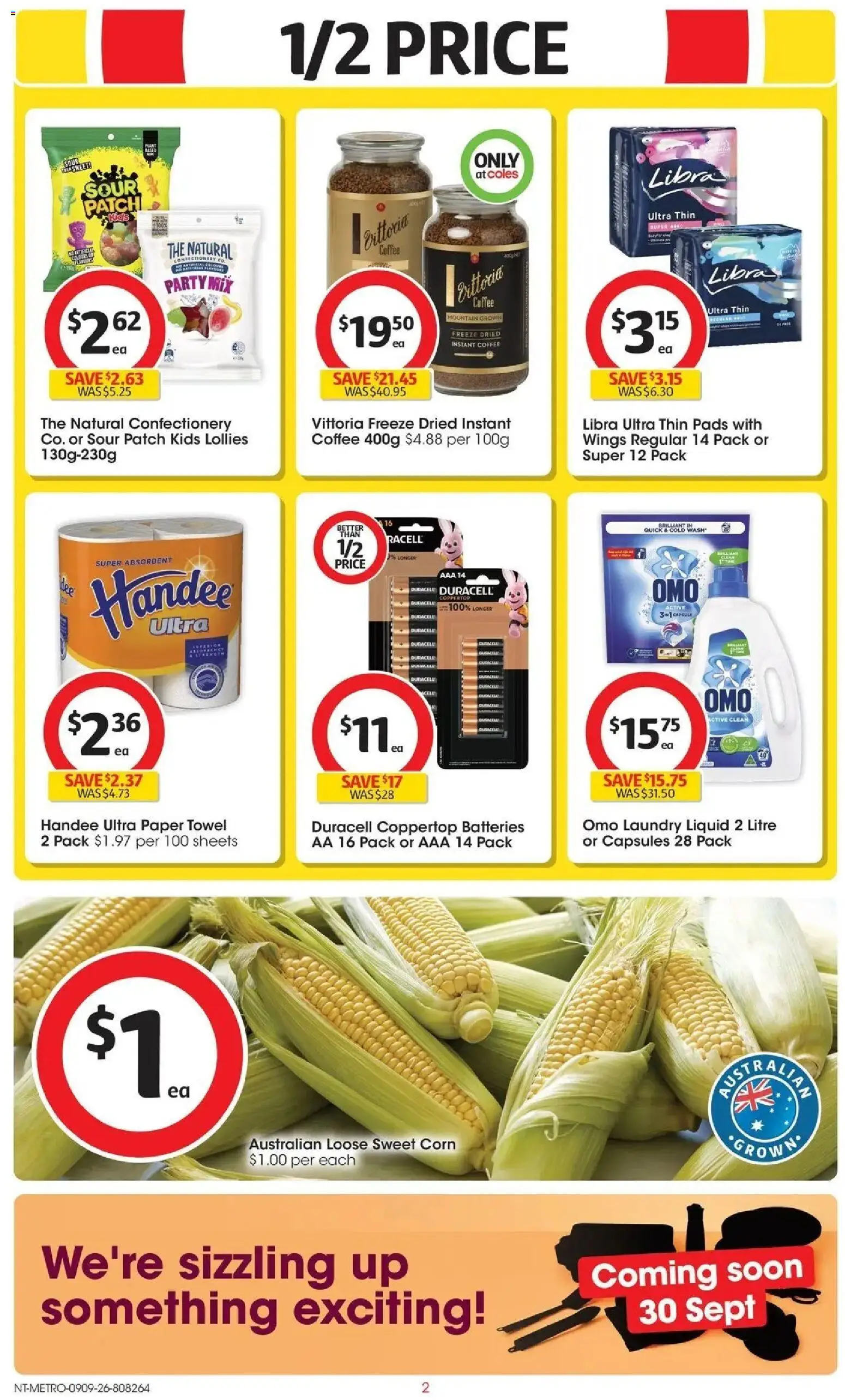 Coles catalogue - valid from 09/09/2026 | Page: 2 | Products: Confectionery, Coffee, Lollies, Capsules