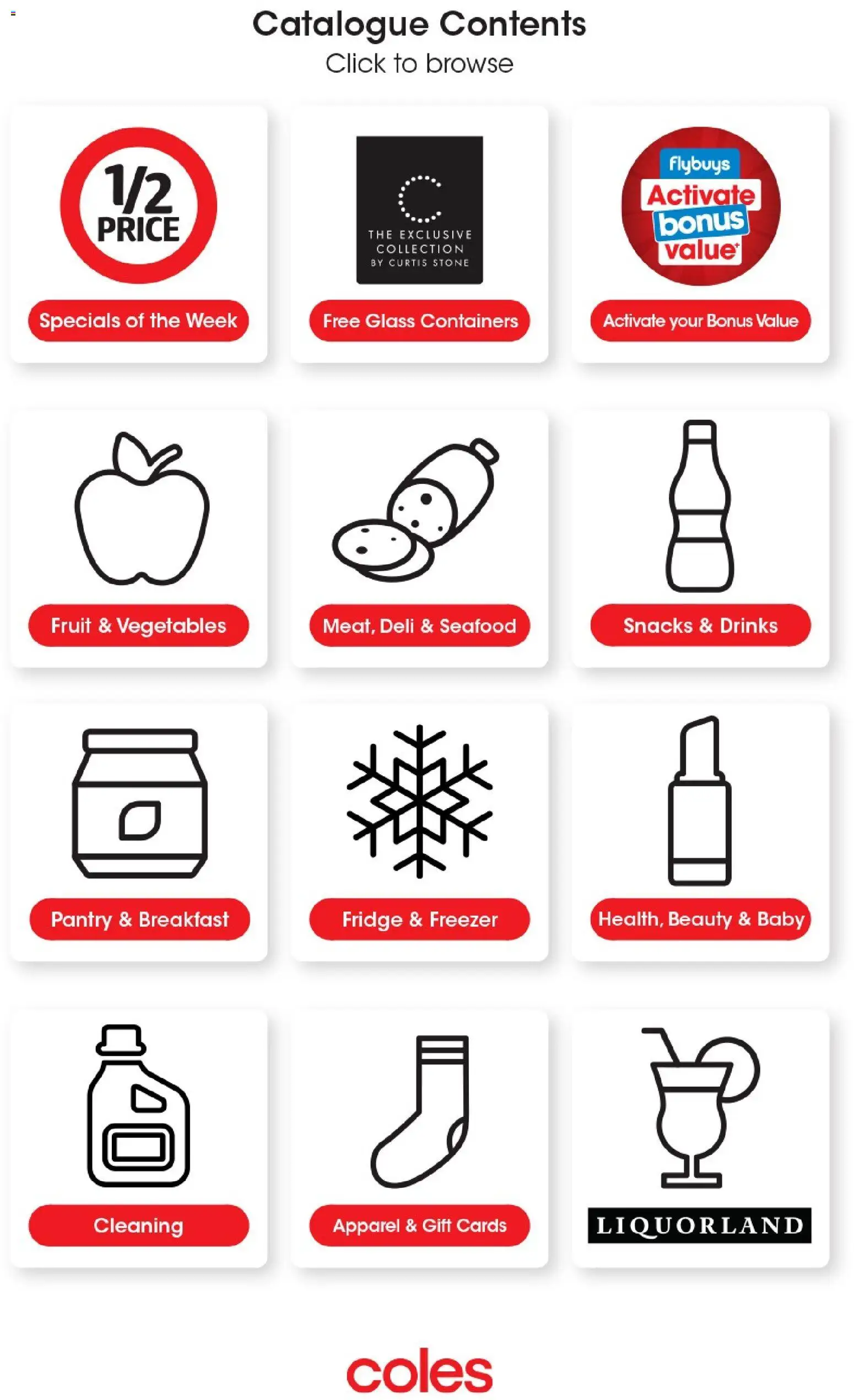 Coles catalogue - valid from 03.06.2026 | Page: 46 | Products: Vegetables, Seafood, Fridge, Freezer