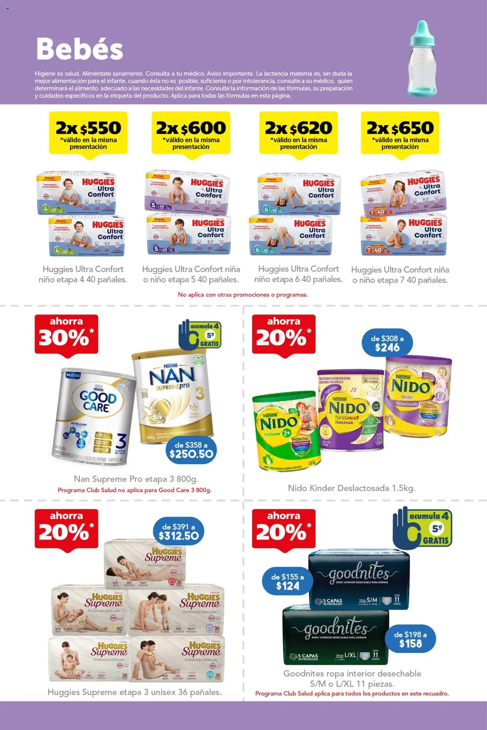 Nuevas ofertas de Farmacia San Pablo válidas en toda la República Mexicana desde el 03.05.2026. ¡Encuentra las mejores ofertas en Farmacia San Pablo catálogo! | Página: 10 | Productos: Ropa, Ropa interior, Té
