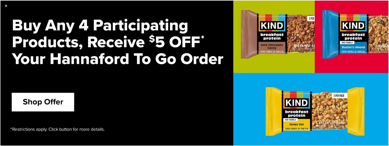 Hannaford Weekly Ad - valid from 08/23/2026 | Page: 15 | Products: Honey, Chocolate, Cocoa, Protein