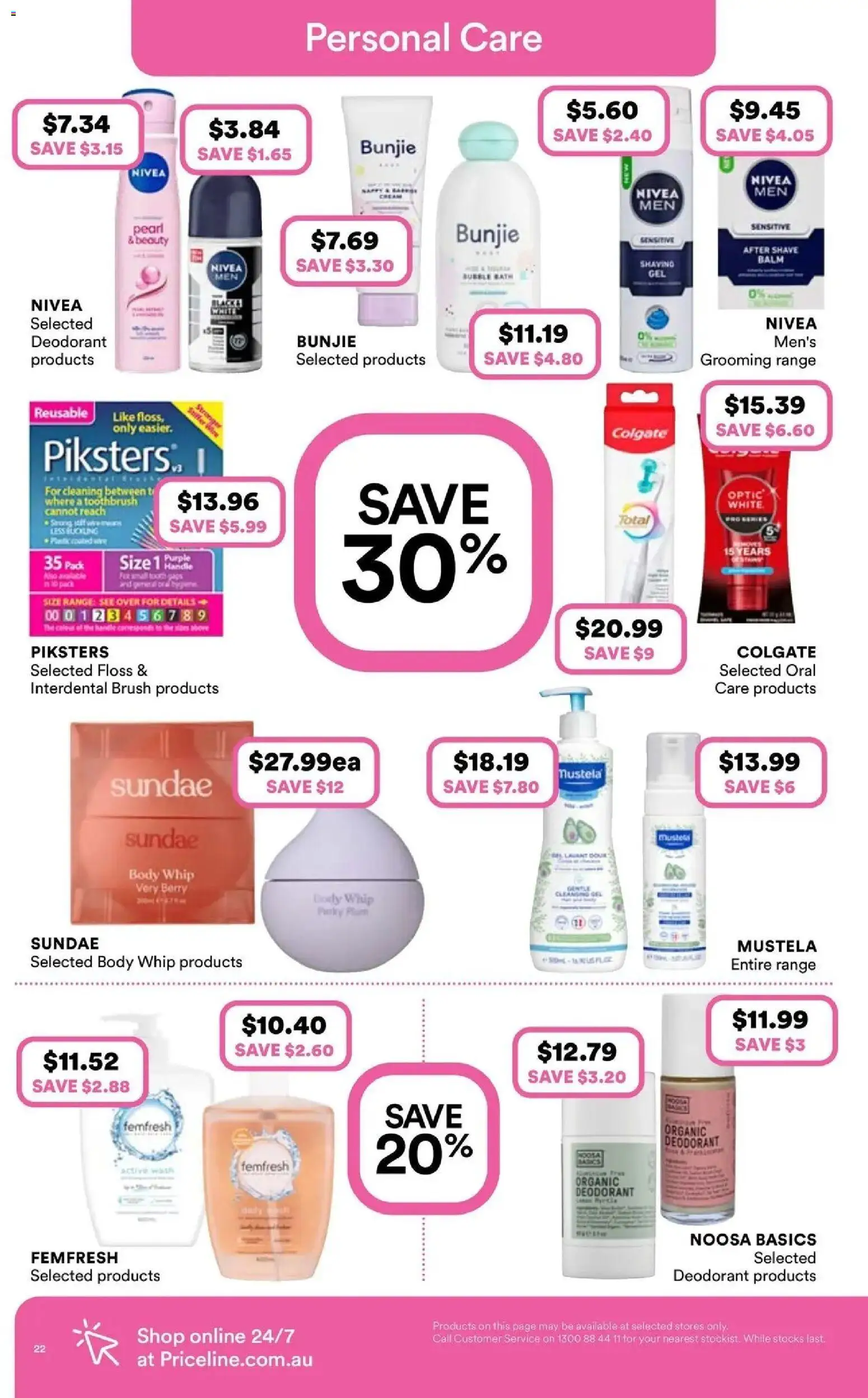 Priceline Pharmacy catalogue - valid from 03.06.2026 | Page: 22 | Products: Brush, Deodorant, Toothbrush