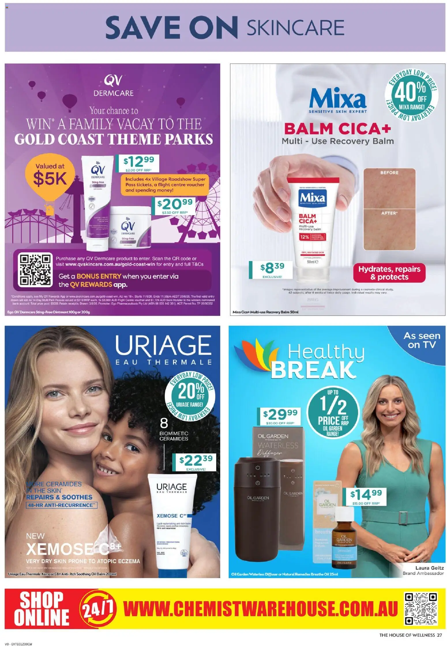 Chemist Warehouse catalogue - valid from 11.06.2026 | Page: 27 | Products: Oil, Tv, Sensitive skin