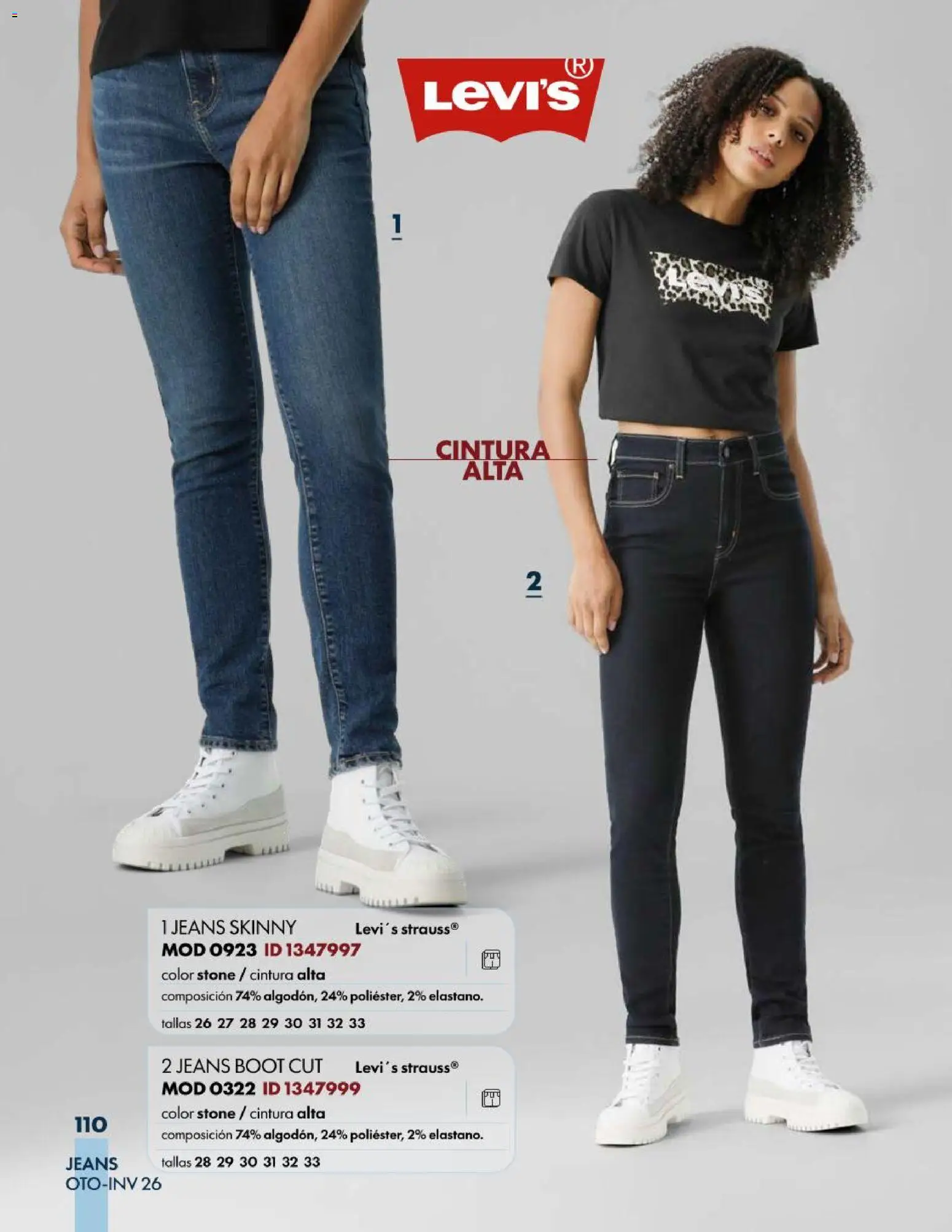Nuevas ofertas de Price Shoes válidas en toda la República Mexicana desde el 03/08/2026. ¡Encuentra las mejores ofertas en Price Shoes catálogo Jeans! | Página: 110