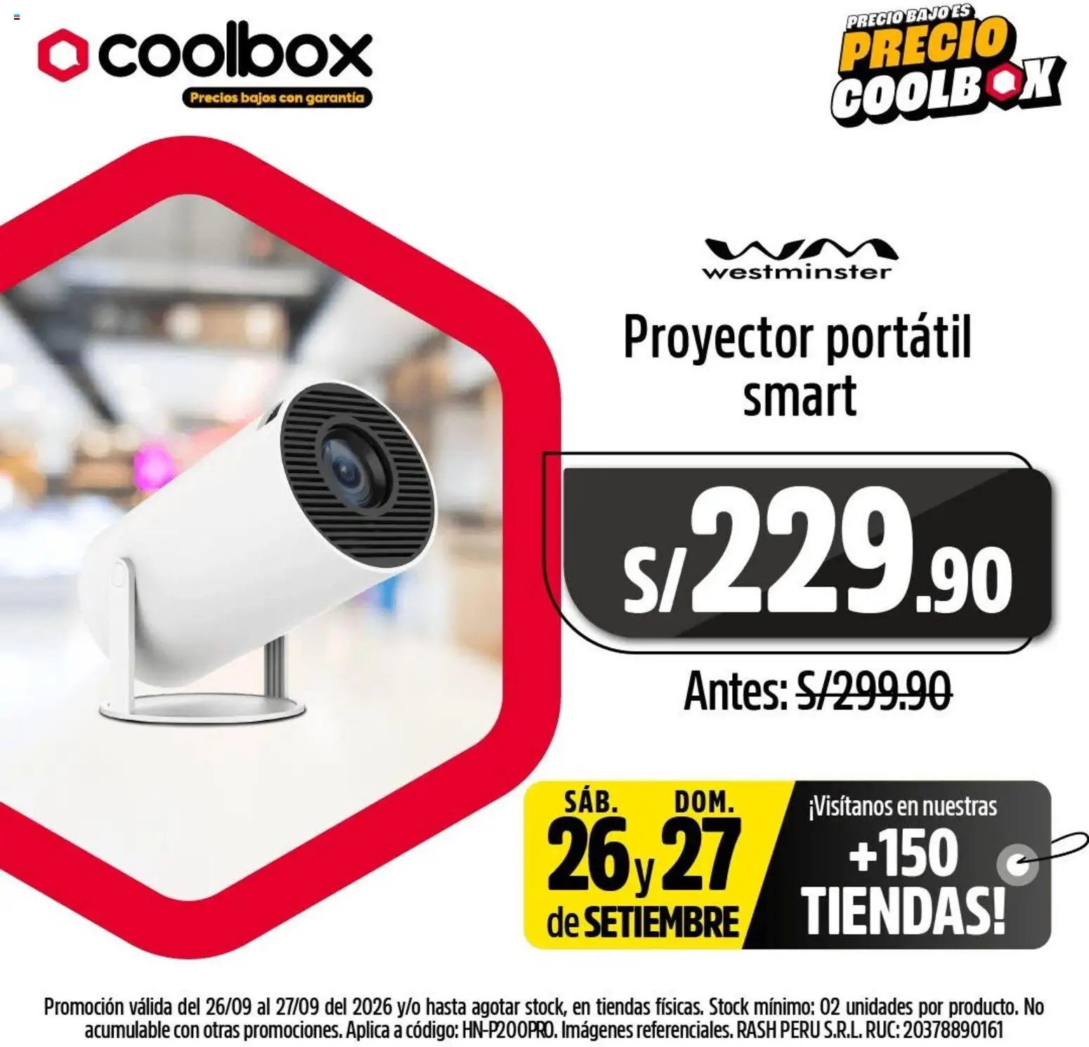 Catálogo Coolbox válido desde 26/09/2026 | Página: 11 | Productos: Bajo