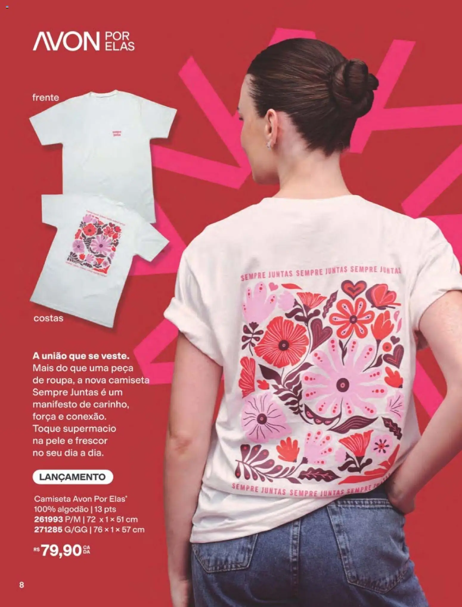 Avon Folheto - válido de 01/09/2026 | Página: 8 | Produtos: Algodão